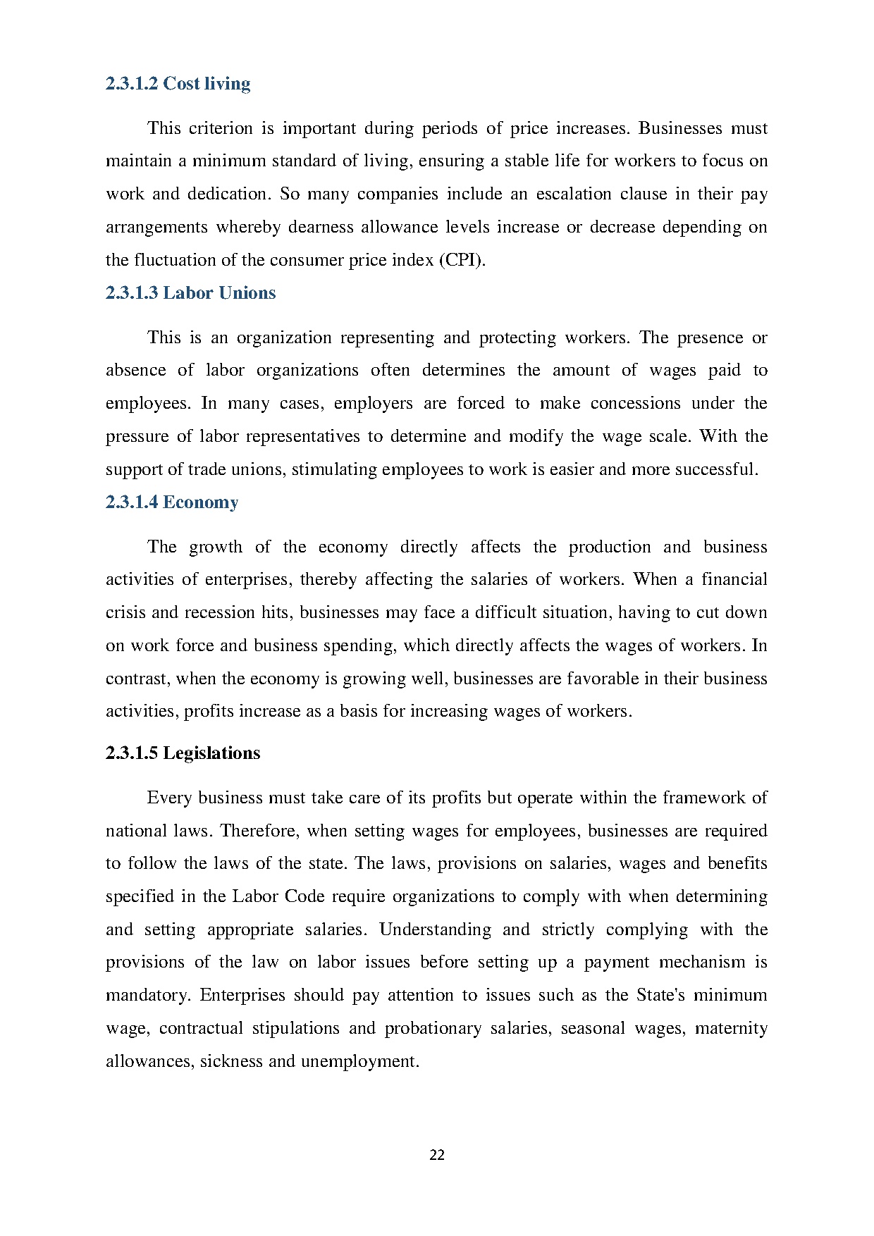 Đồ án tốt nghiệp - Improving the personnel remuneration policy at Hoang Gia education and TJSC ( C . - Trang 31