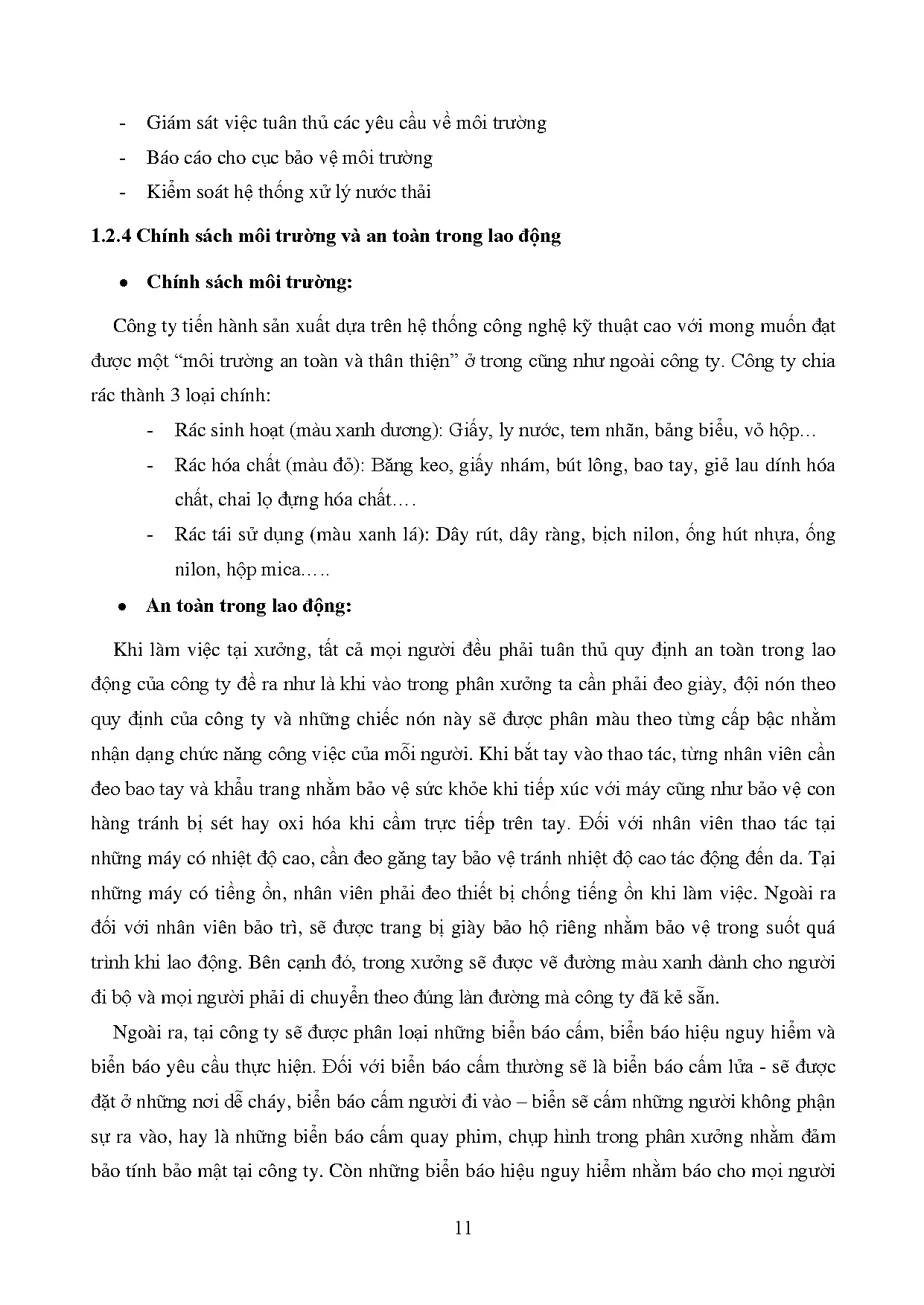 Đồ án tốt nghiệp - Đề xuất các giải pháp nhằm nâng cao hoạt động kiểm soát CLTCĐSXSPHCCTMVN - NML - Trang 23
