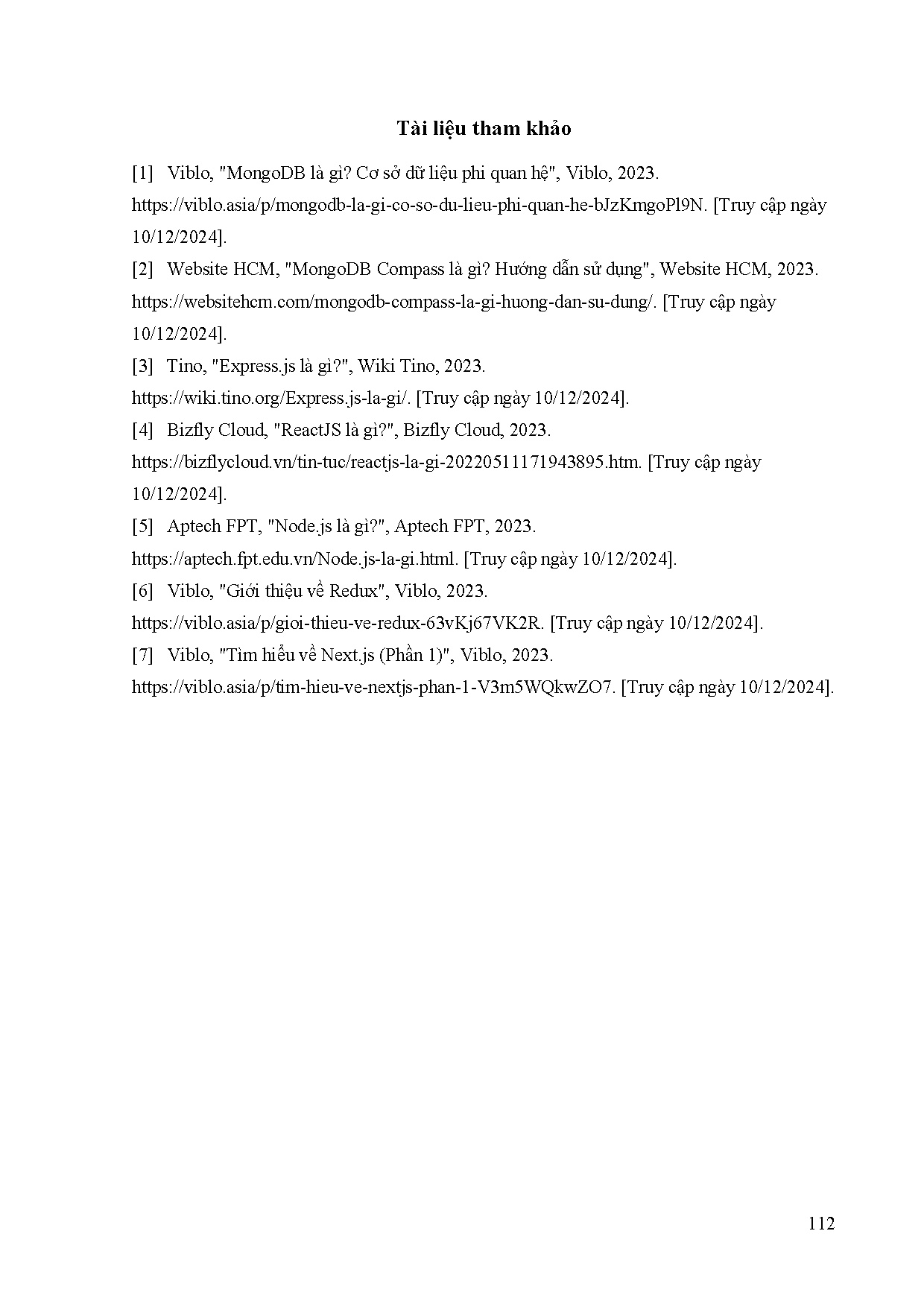 Ảnh một số trang tài liệu