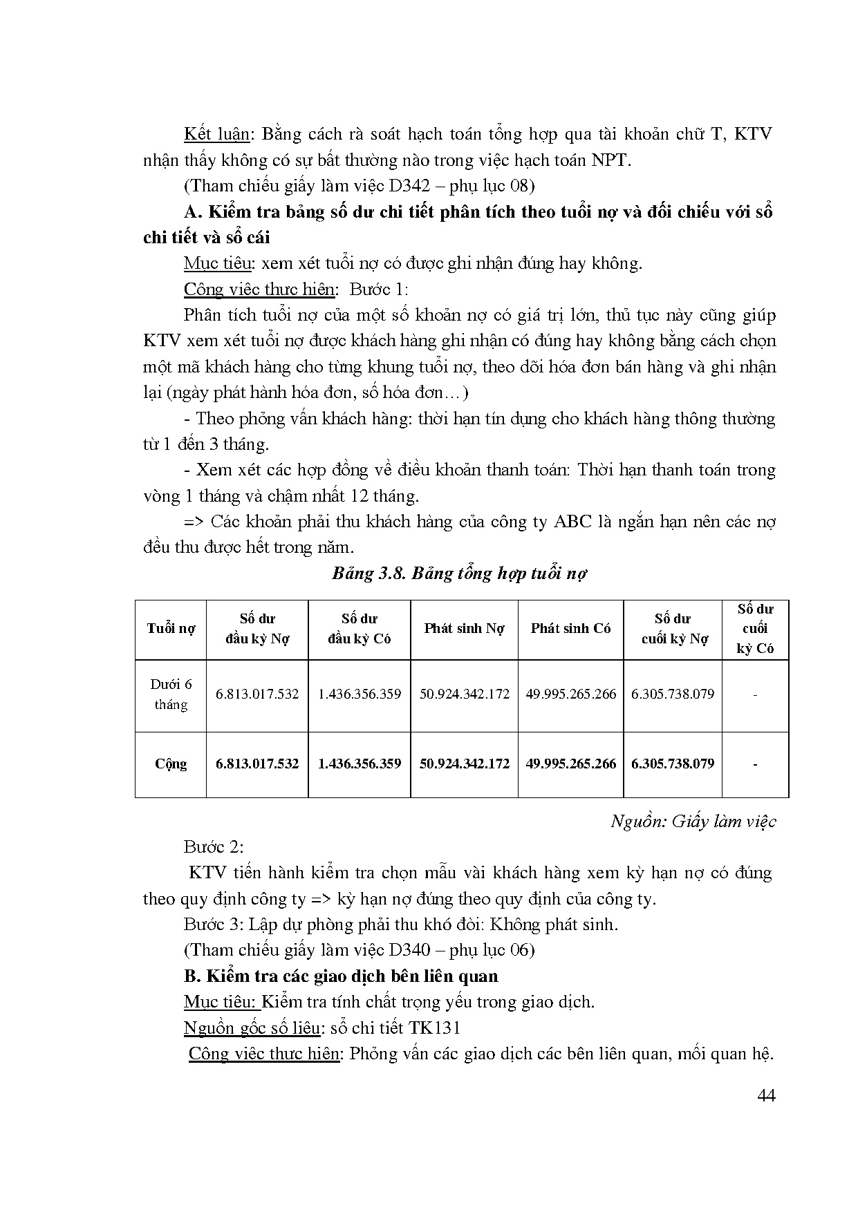 Ảnh một số trang tài liệu