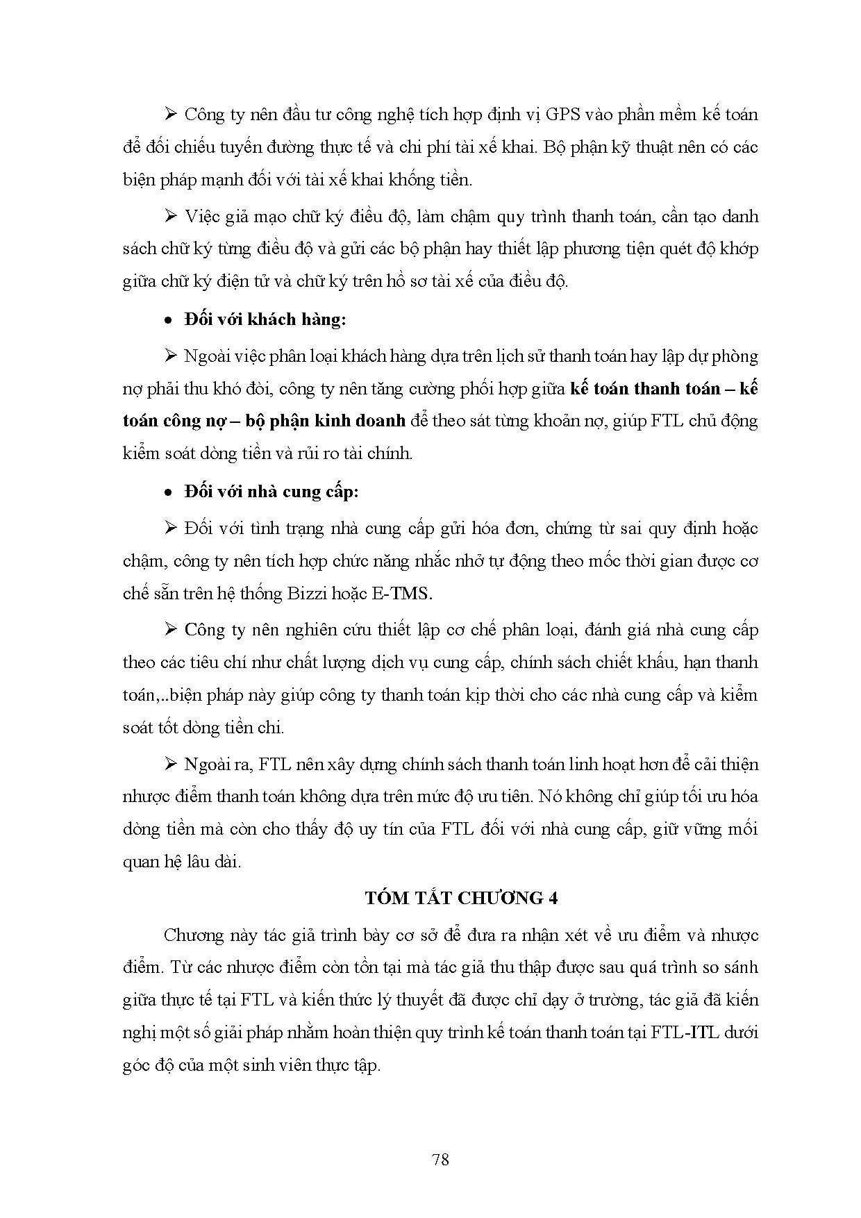 Đồ án tốt nghiệp - Đánh giá quy trình kế toán thanh toán tại Trung tâm Vận tải Đường BFCCTCPGNVVCIT - Trang 89