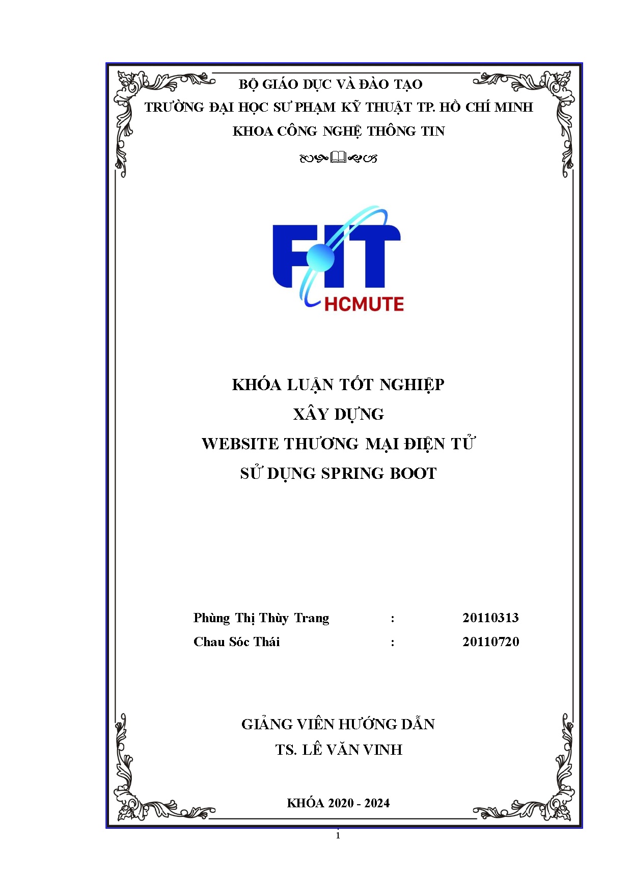 Đồ án tốt nghiệp - Xây dựng website thương mại điện tử sử dụng spring boot