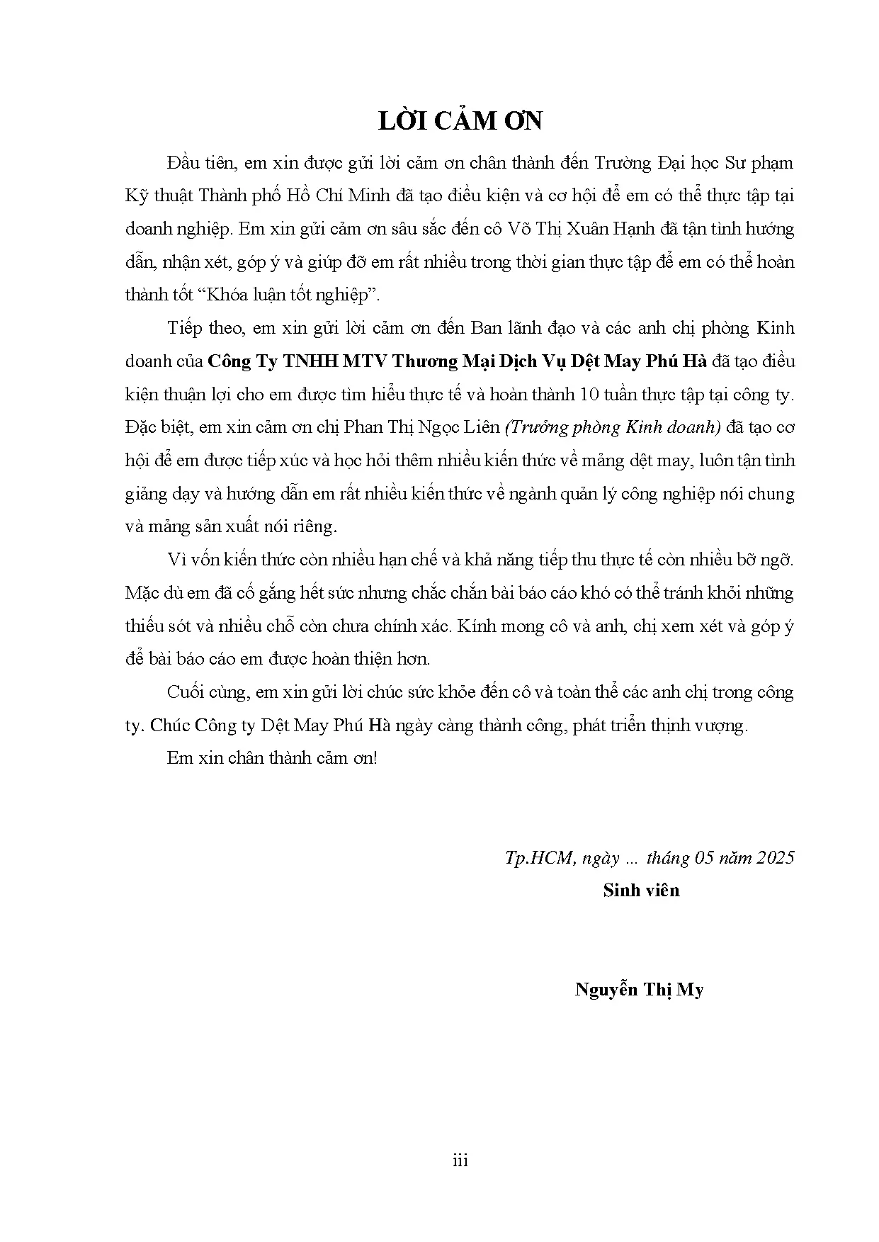 Đồ án tốt nghiệp - Nâng cao hiệu quả hoạt động sản xuất hàng dệt may của Công ty Phú Hà - Trang 4