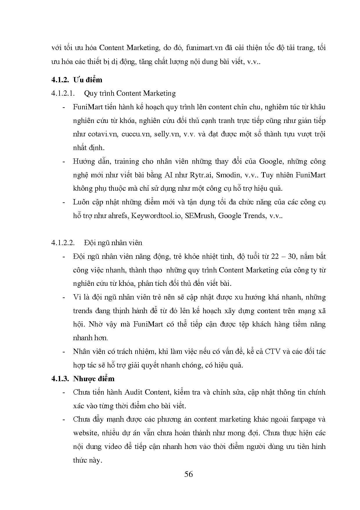 Đồ án tốt nghiệp - Xây dựng giải pháp cải thiện hiệu quả hoạt động Content Marketting cho Website F - Trang 69