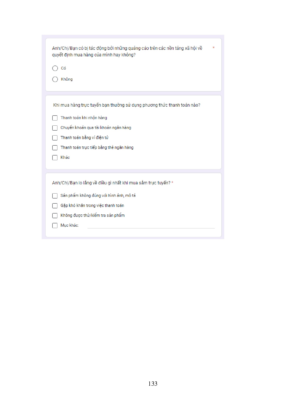 Ảnh một số trang tài liệu