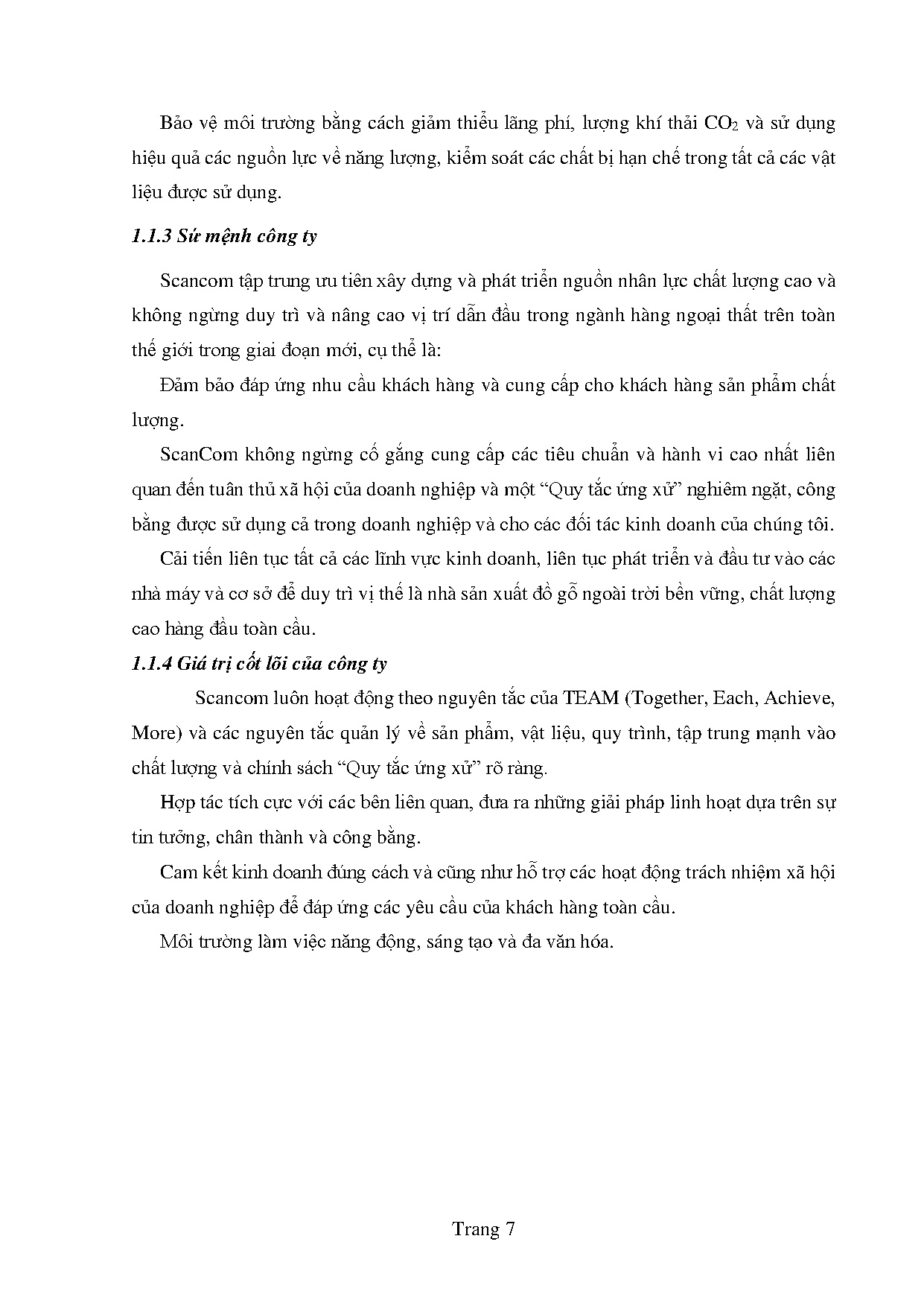 Đồ án tốt nghiệp - Hoàn thiện công tác lập kế hoạch tổng thể tại xưởng gỗ - Công ty TNHH Scancom VN - Trang 22