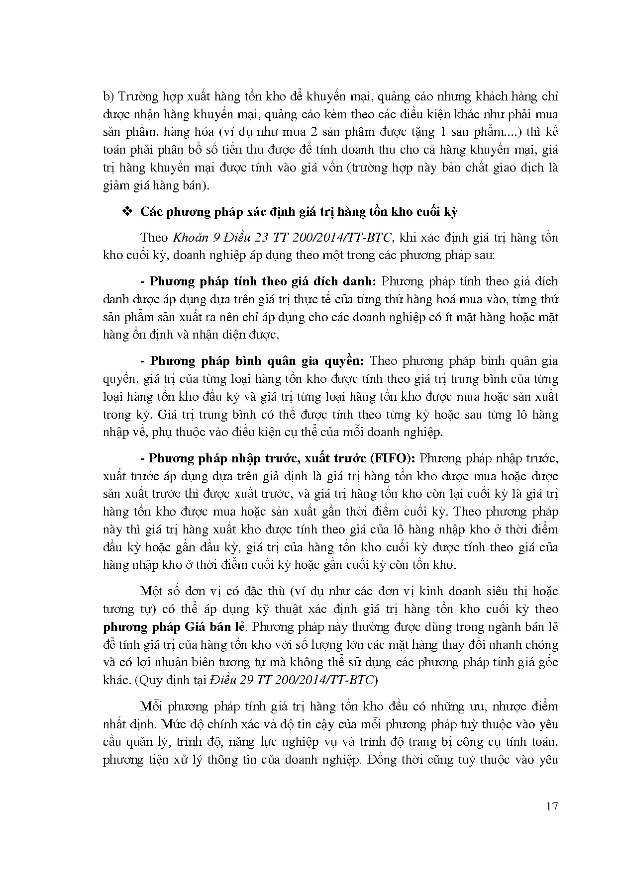 Đồ án tốt nghiệp - Hoàn thiện quy trình kiểm toán khoản mục hàng tồn kho trong kiểm TBCTCTCTTKT . - Trang 30