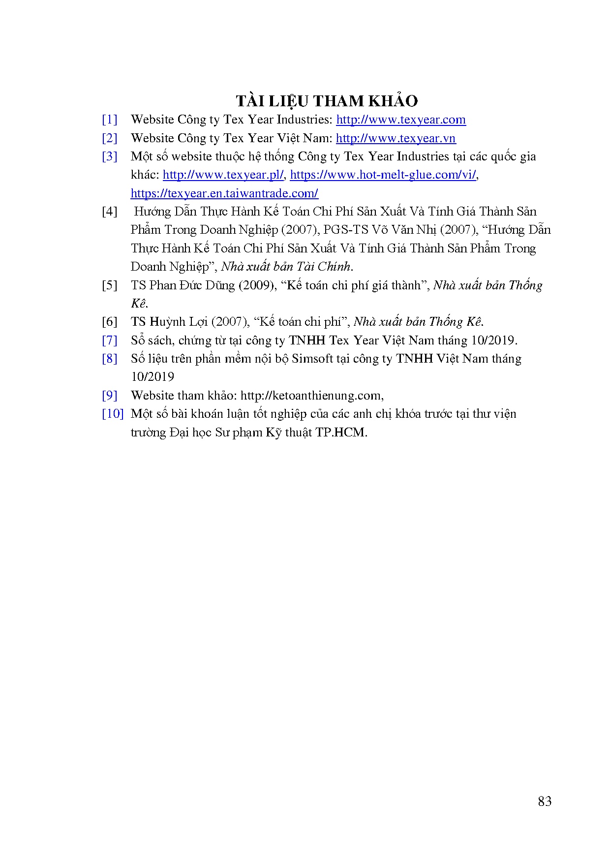 Ảnh một số trang tài liệu