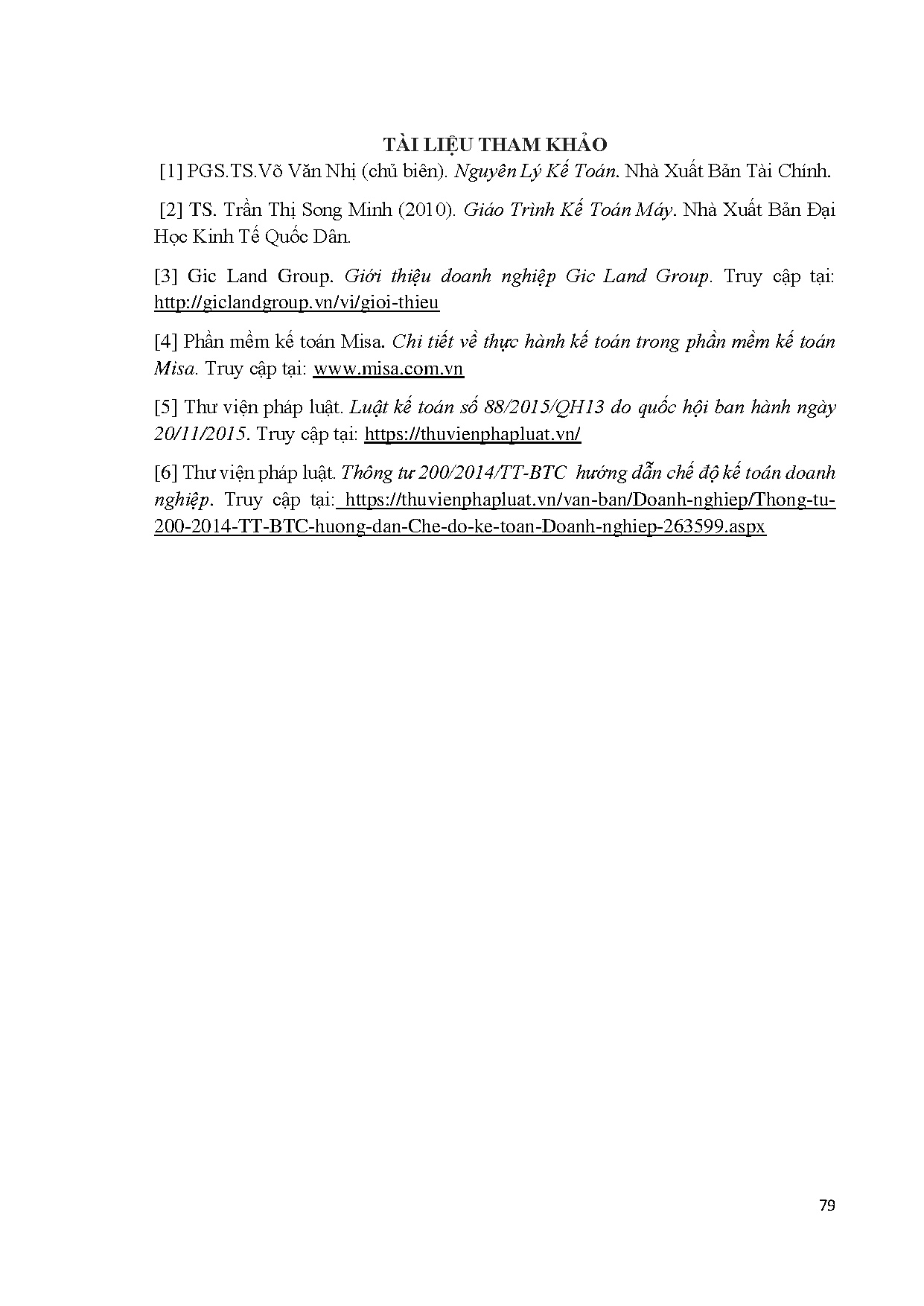 Ảnh một số trang tài liệu