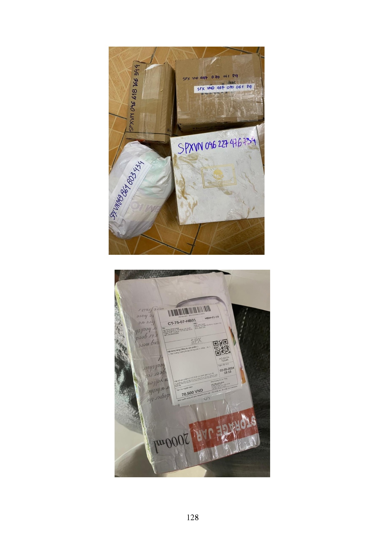 Đồ án tốt nghiệp - Xây dựng và phát triển dự án kinh doanh online hạt rang Nhà Giang - Trang 141