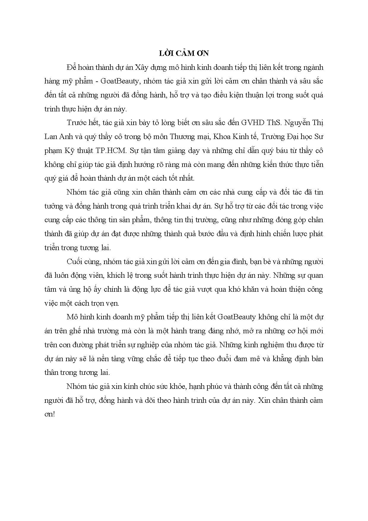 Đồ án tốt nghiệp - Xây dựng mô hình kinh doanh tiếp thị liên kết trong ngành hàng mỹ phẩm - Trang 3