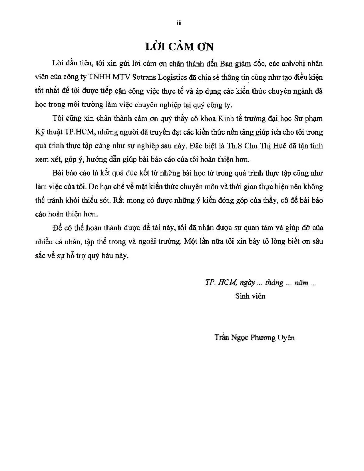 Đồ án tốt nghiệp - Hoàn thiện hoạt động giao nhận hàng hóa xuất khẩu nguyên container ( BĐBTCTTMSL - Trang 2