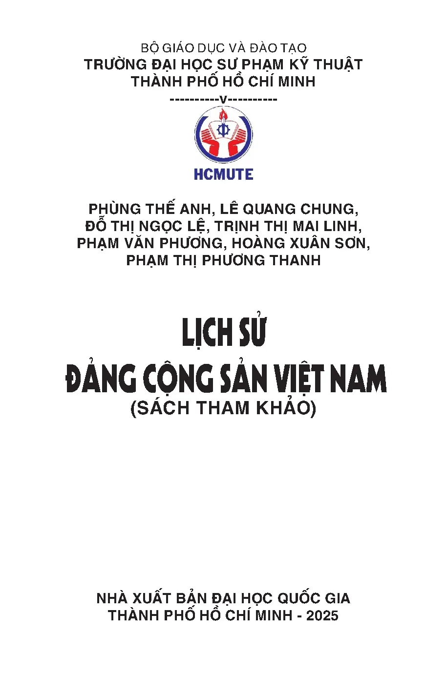 Giáo trình Lịch Sử Đảng Cộng Sản Việt Nam (HCMUTE) - Trang 2