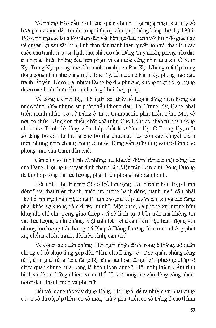 Giáo trình Lịch Sử Đảng Cộng Sản Việt Nam (HCMUTE) - Trang 54