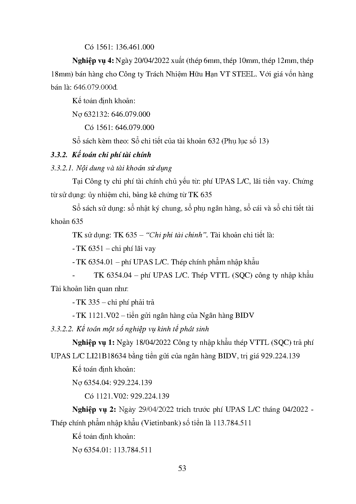 Đồ án tốt nghiệp - Kế toán quá trình tiêu thụ và xác định kết quả kinh doanh tại Công TCPKKTPHCM - V - Trang 61