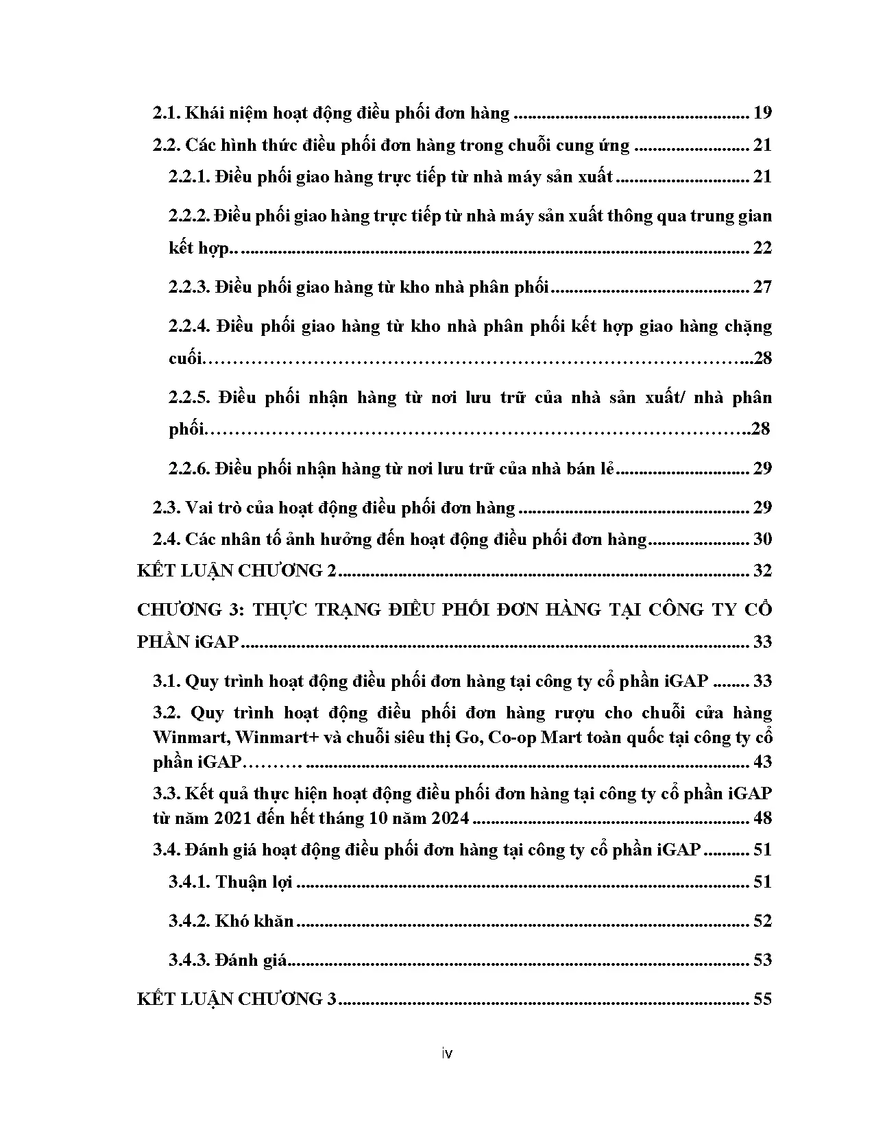 Đồ án tốt nghiệp - Giải pháp hoàn thiện hoạt động điều phối đơn hàng tại công ty Cổ phần IGAP - Trang 4