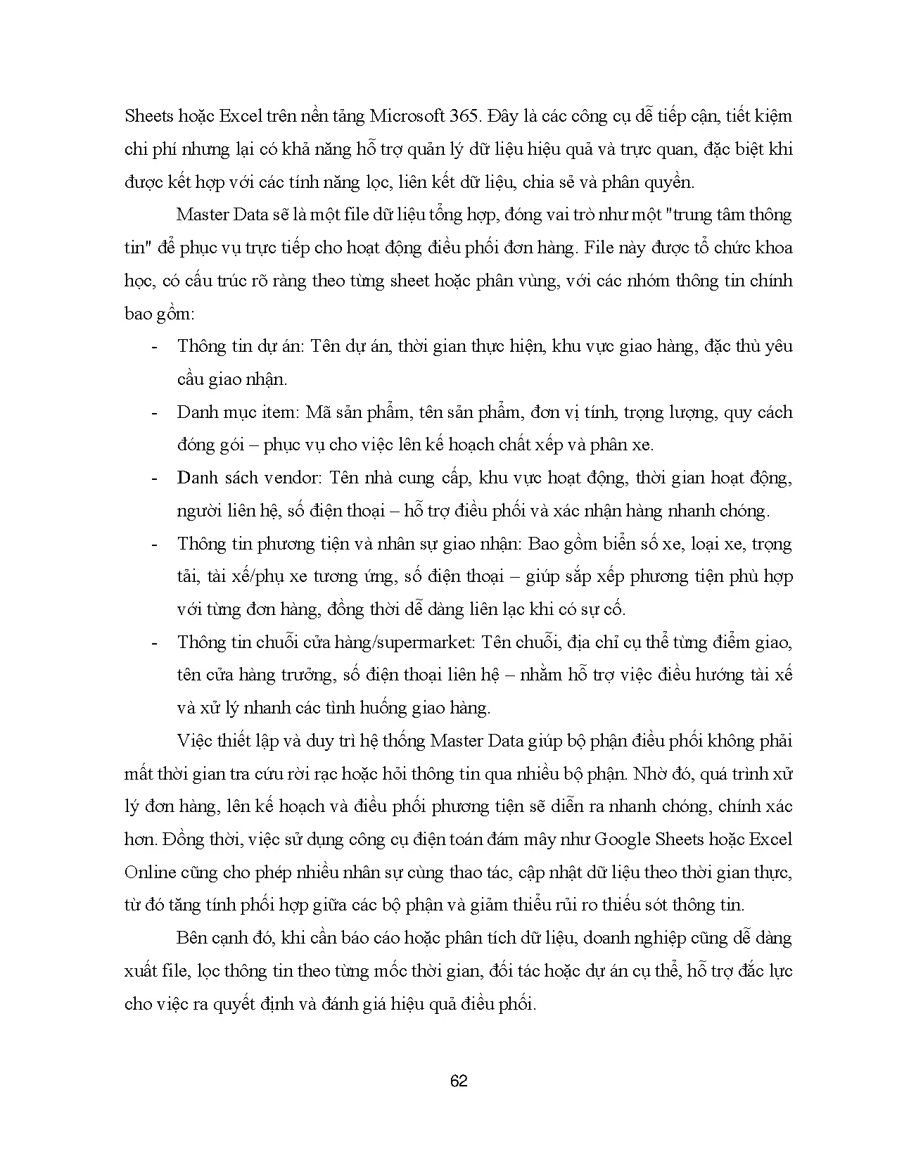 Đồ án tốt nghiệp - Giải pháp hoàn thiện hoạt động điều phối đơn hàng tại công ty Cổ phần IGAP - Trang 74