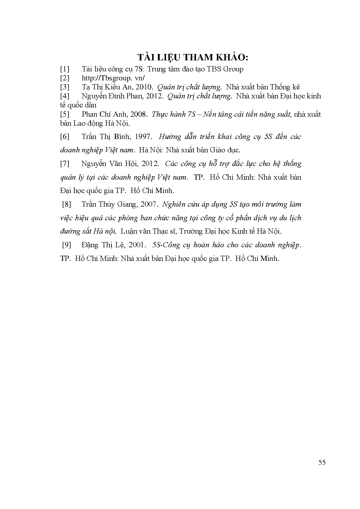 Ảnh một số trang tài liệu