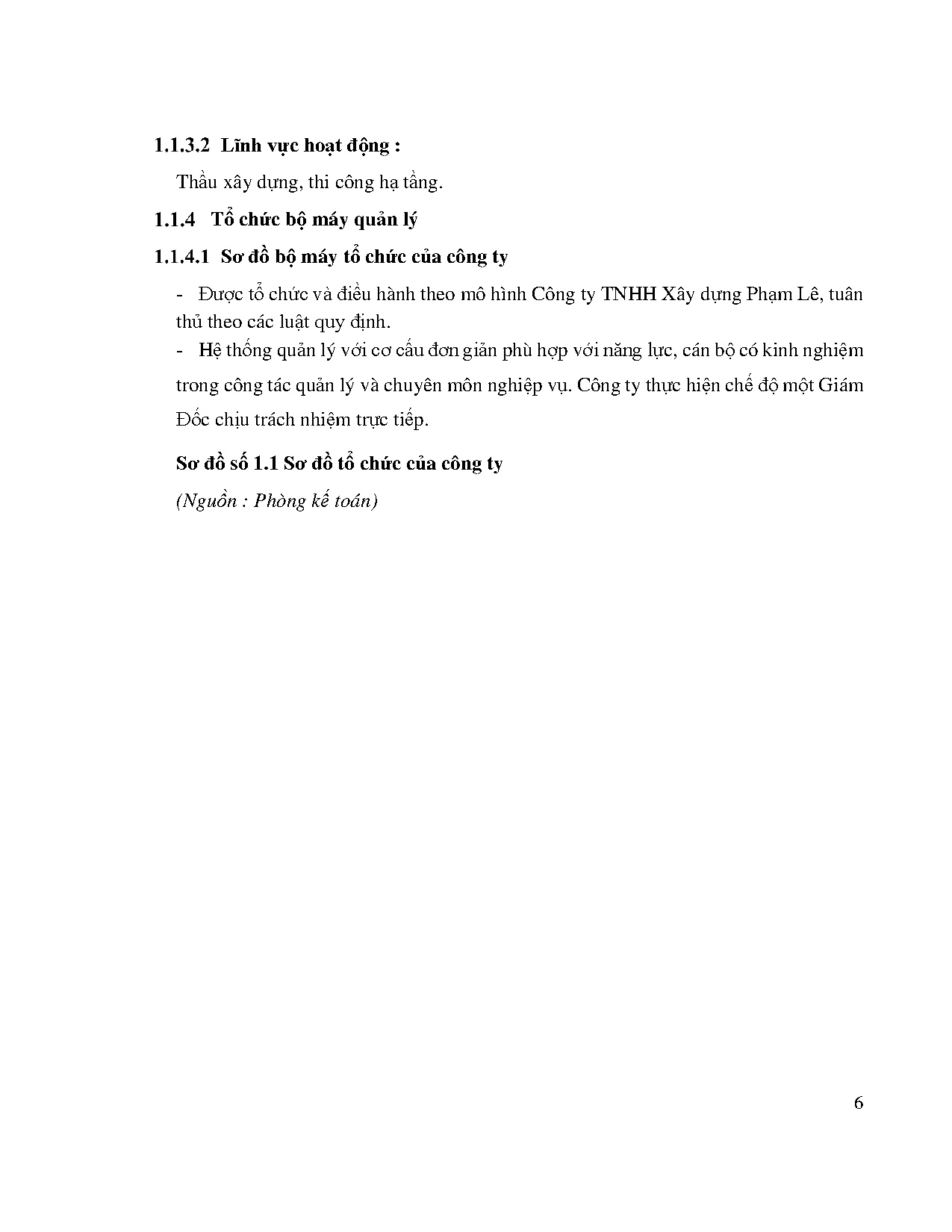 Đồ án tốt nghiệp - Kế toán doanh thu, chi phí và xác định kết quả kinh doanh tại Công ty TNHH XDPL - Trang 24