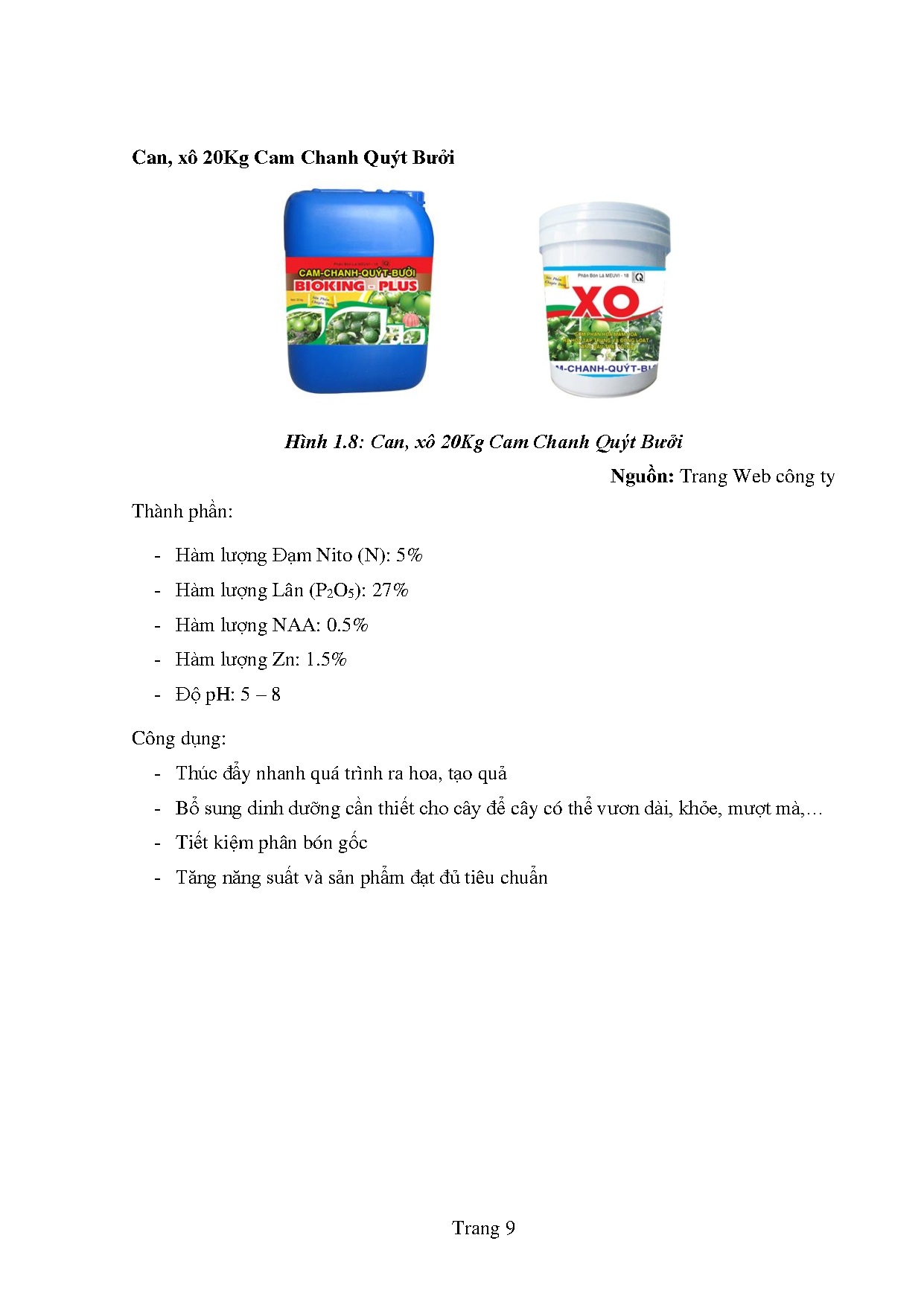 Ảnh một số trang tài liệu