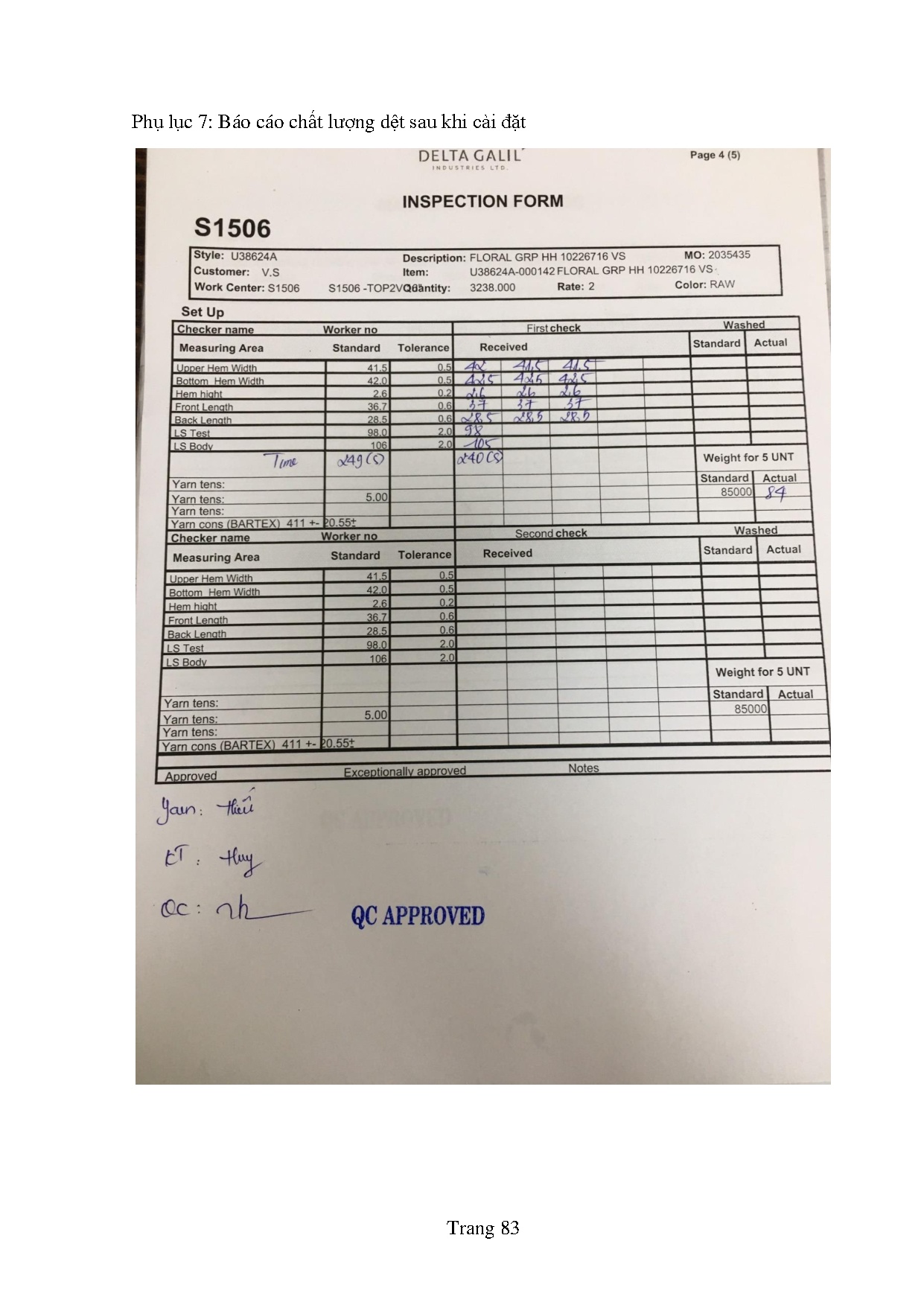 Ảnh một số trang tài liệu