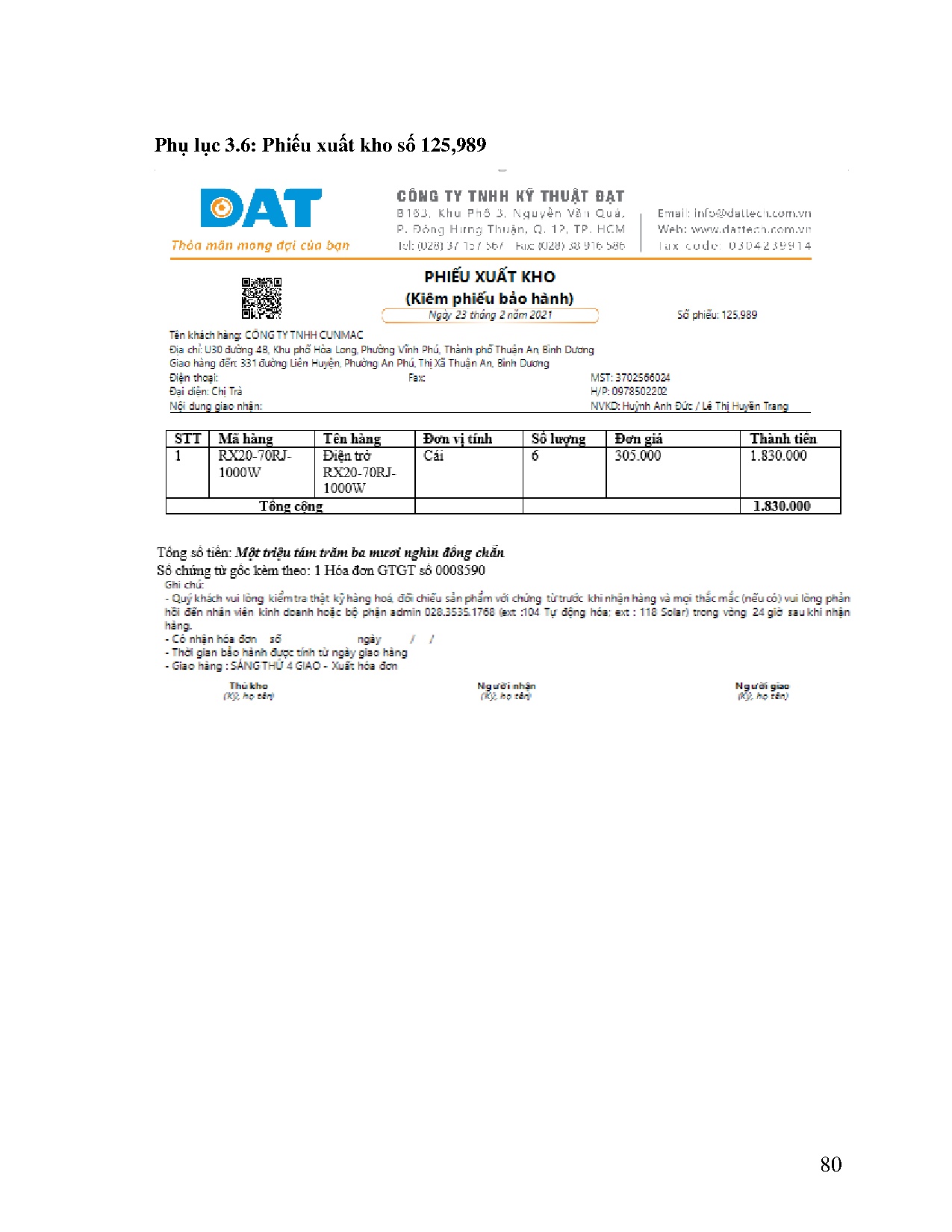 Ảnh một số trang tài liệu