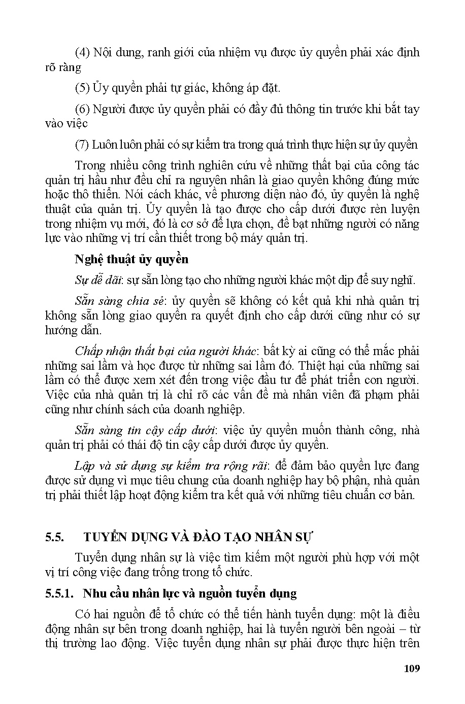 Giáo trình quản trị học căn bản (HCMUTE) - Trang 109