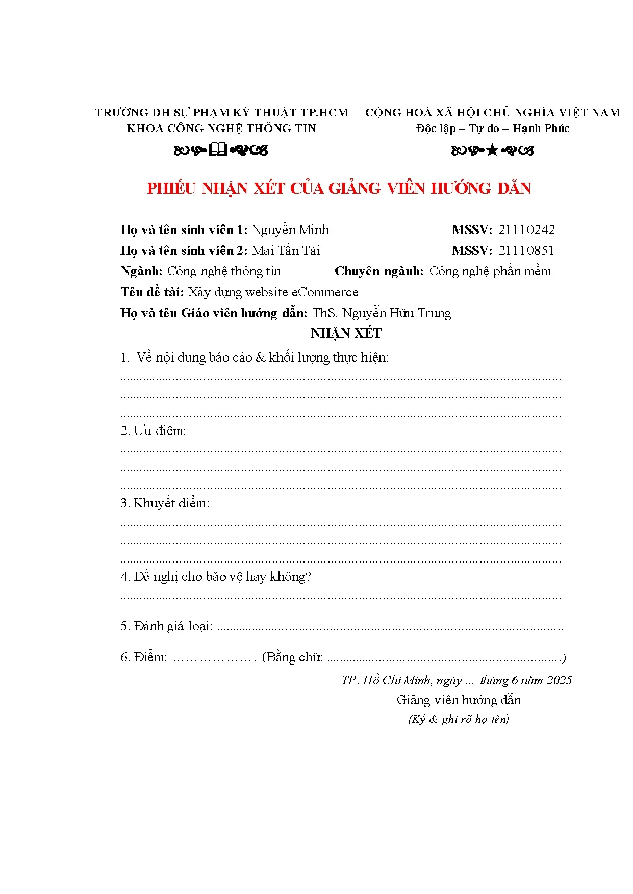 Đồ án tốt nghiệp - Xây dựng website Ecommerce - Trang 3