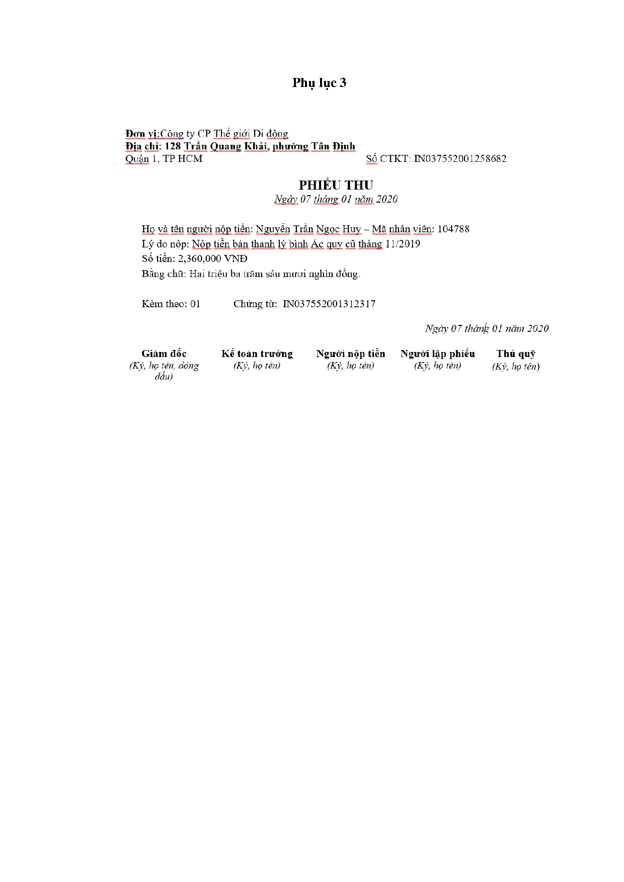 Ảnh một số trang tài liệu