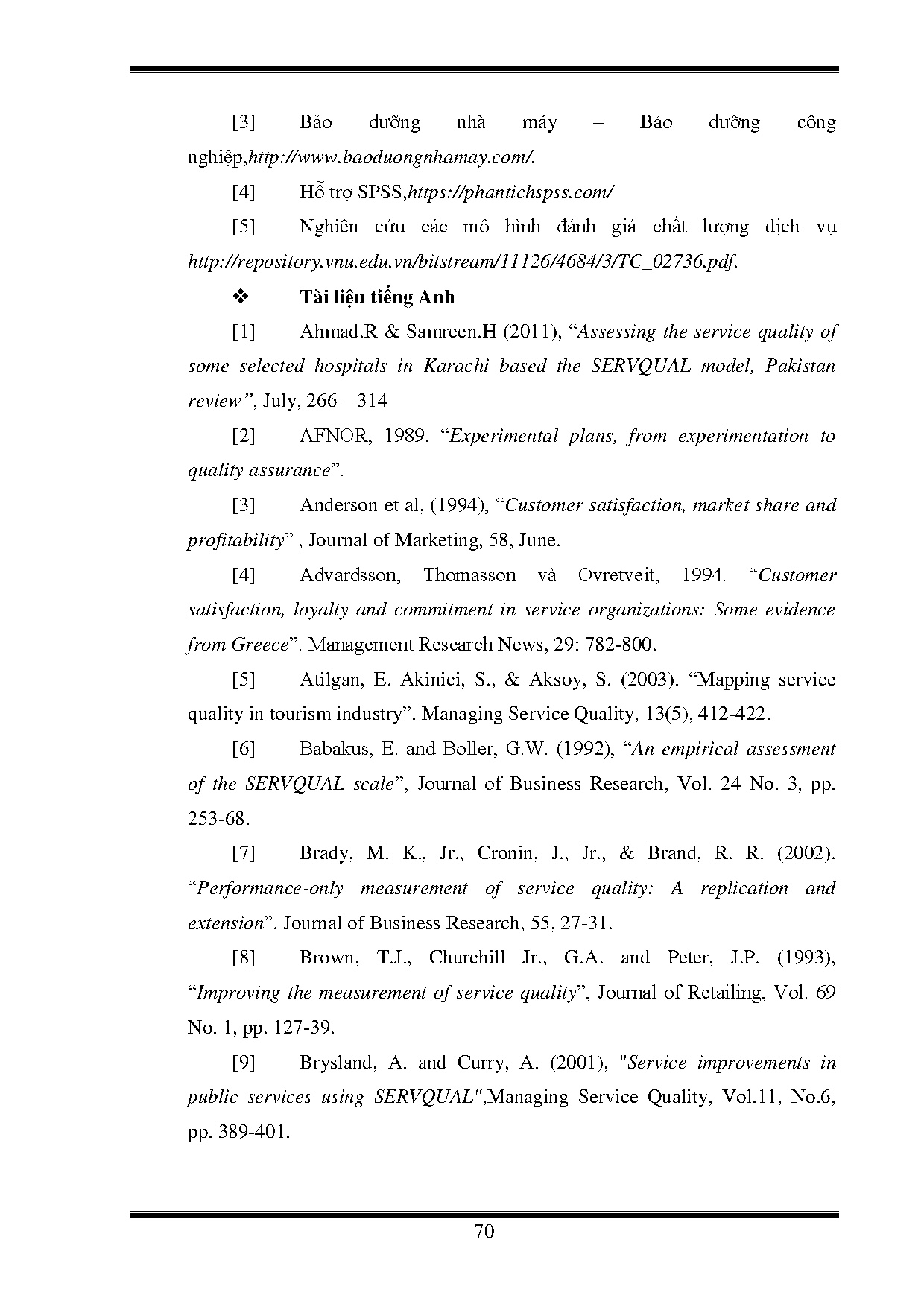 Ảnh một số trang tài liệu