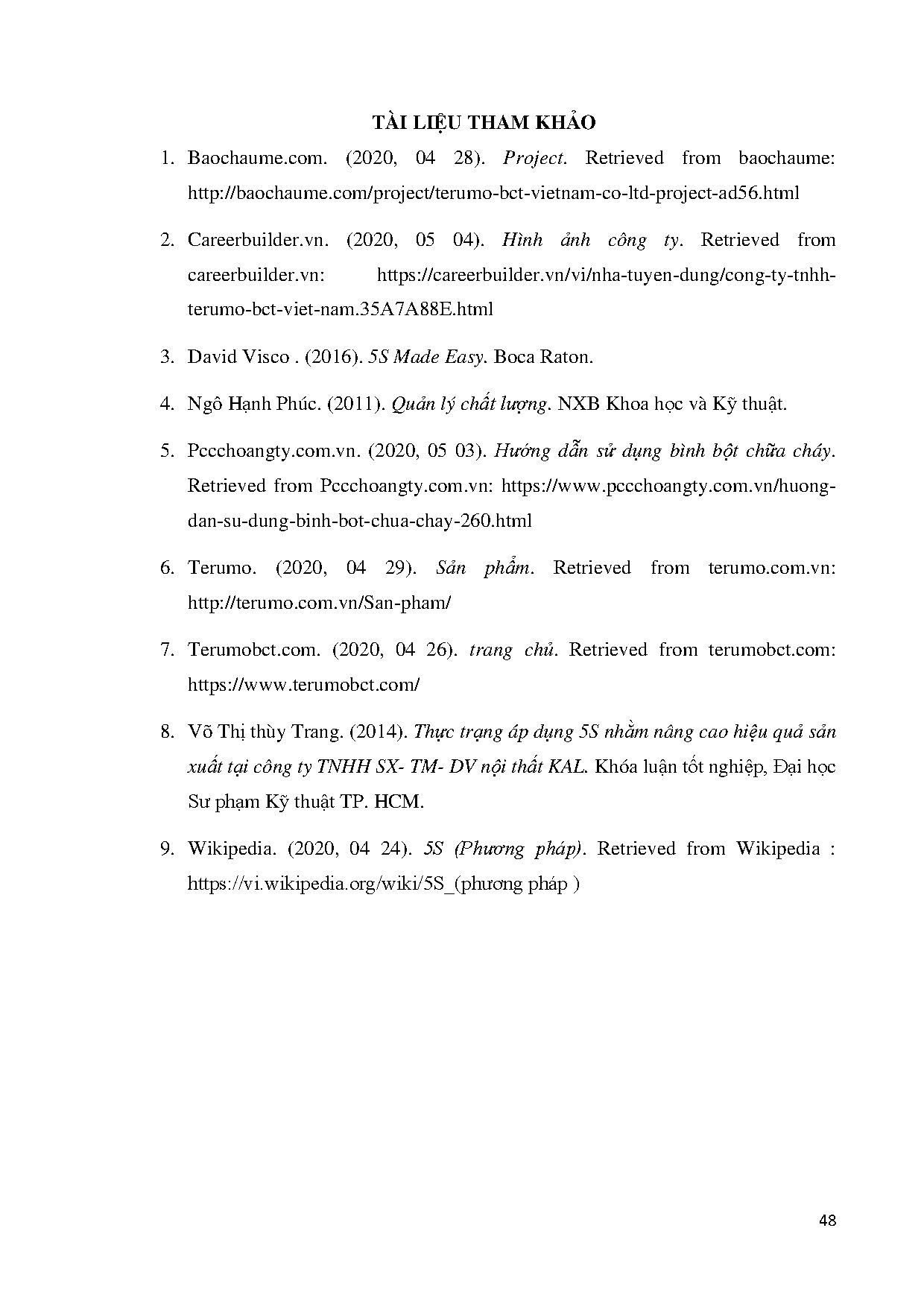 Ảnh một số trang tài liệu