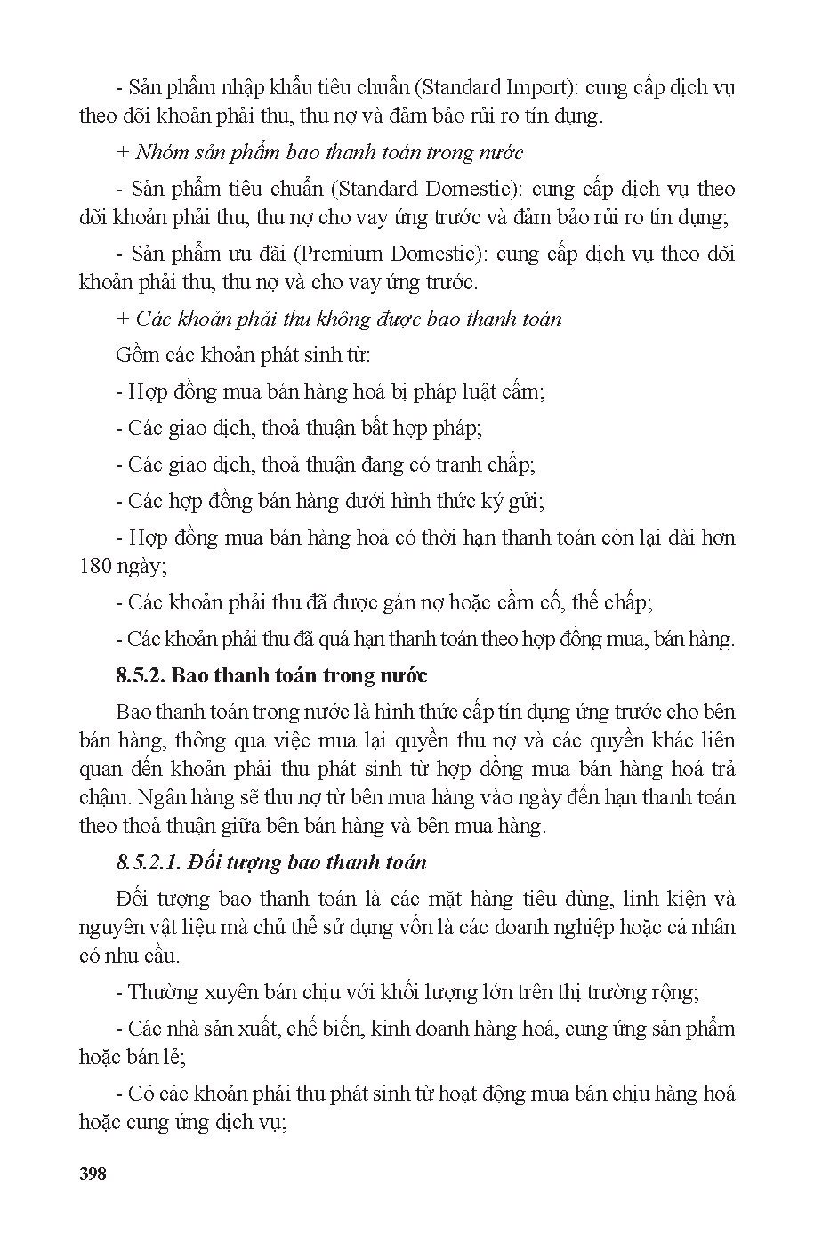 Giáo trình Nghiệp vụ ngân hàng thương mại (HCMUTE) - Trang 399