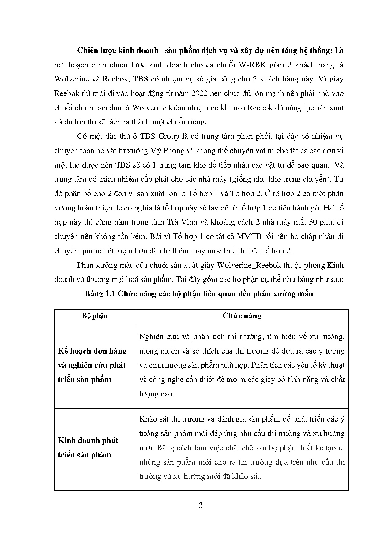 Đồ án tốt nghiệp - Hoàn thiện hoạt động sản xuất tại phân xưởng mẫu - Chuỗi sản xuất giày W - RTTG - Trang 24