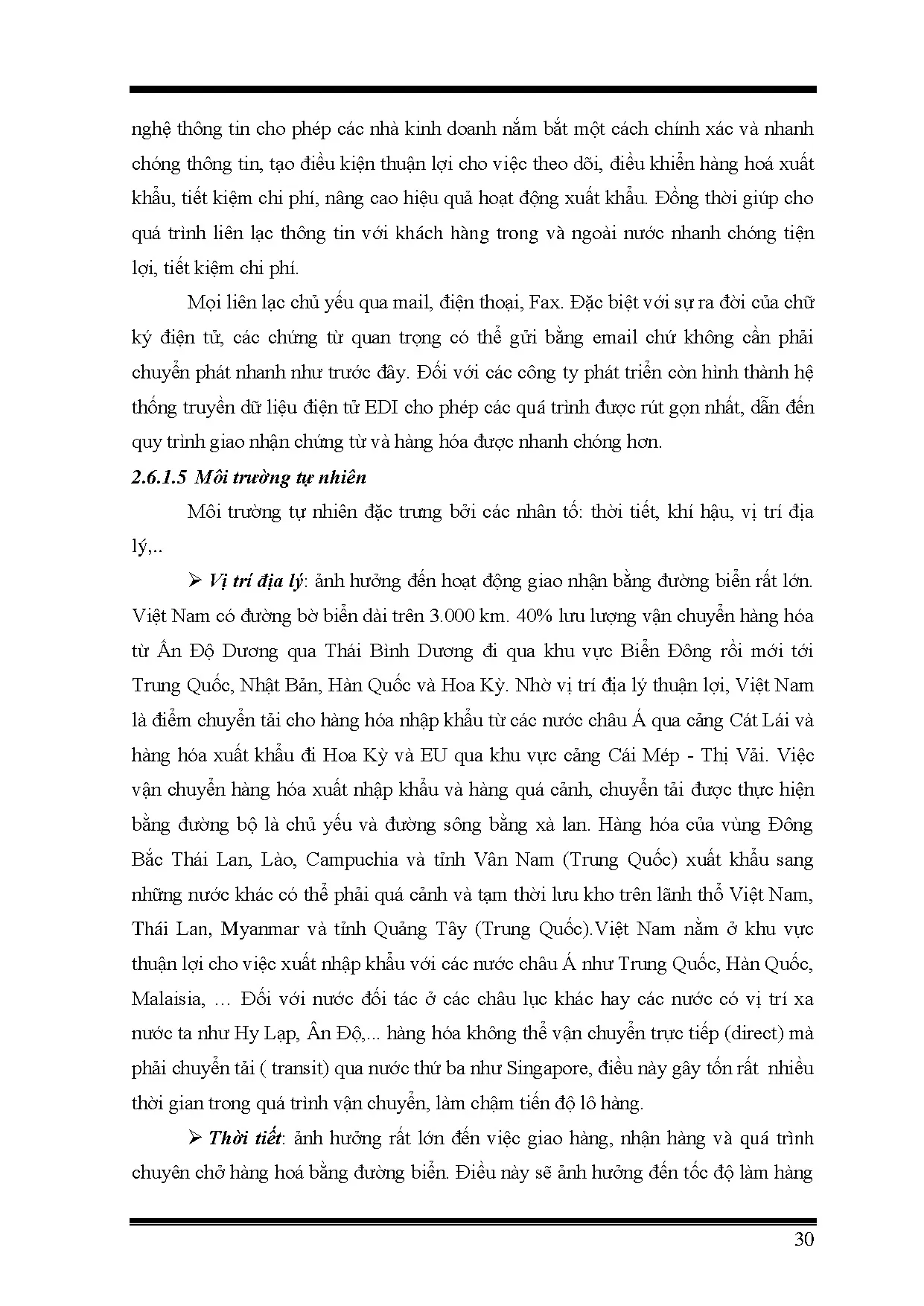 Đồ án tốt nghiệp - Hoàn thiện quy trình giao hàng xuất khẩu bằng đường biển tại công ty TNHH MTVPE - Trang 40