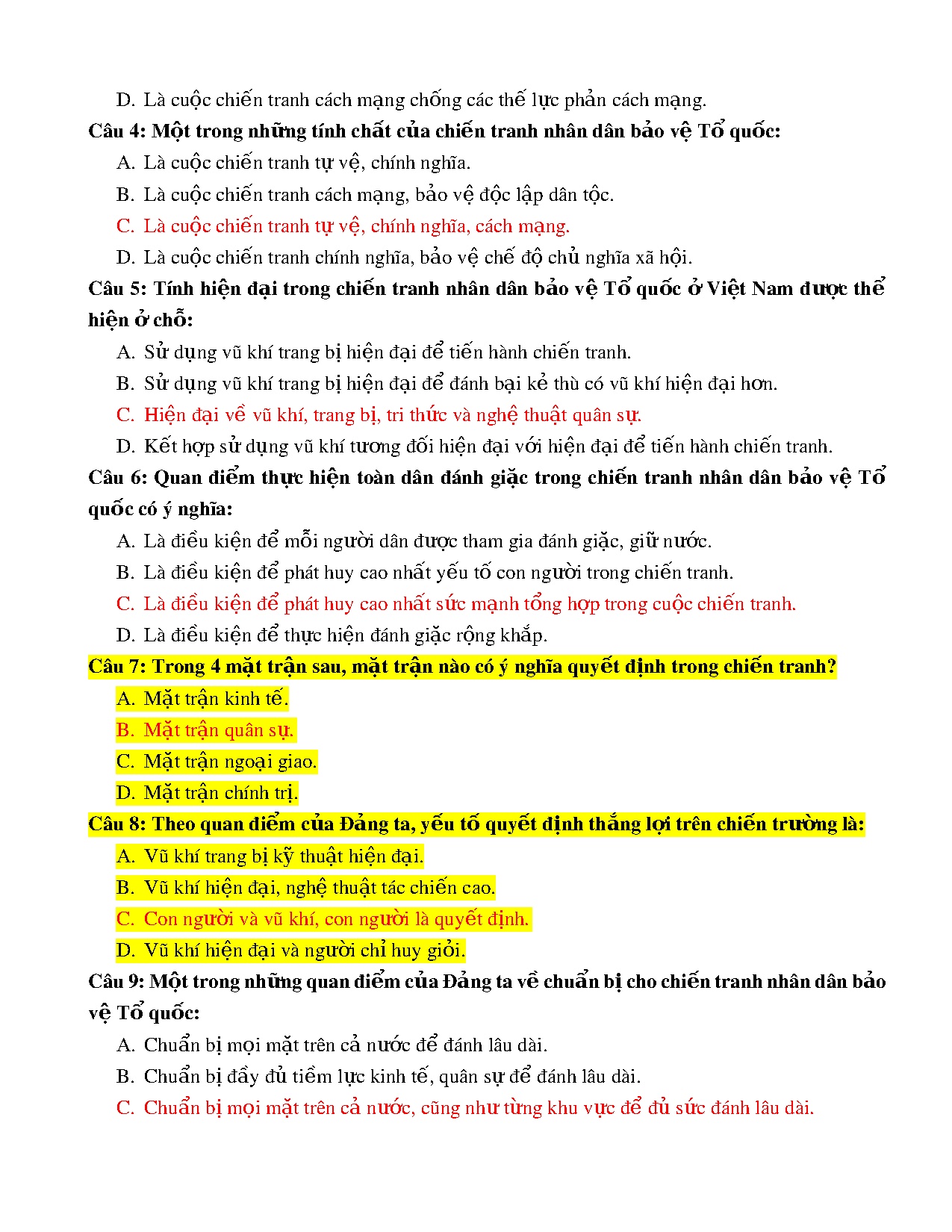 Ảnh một số trang tài liệu