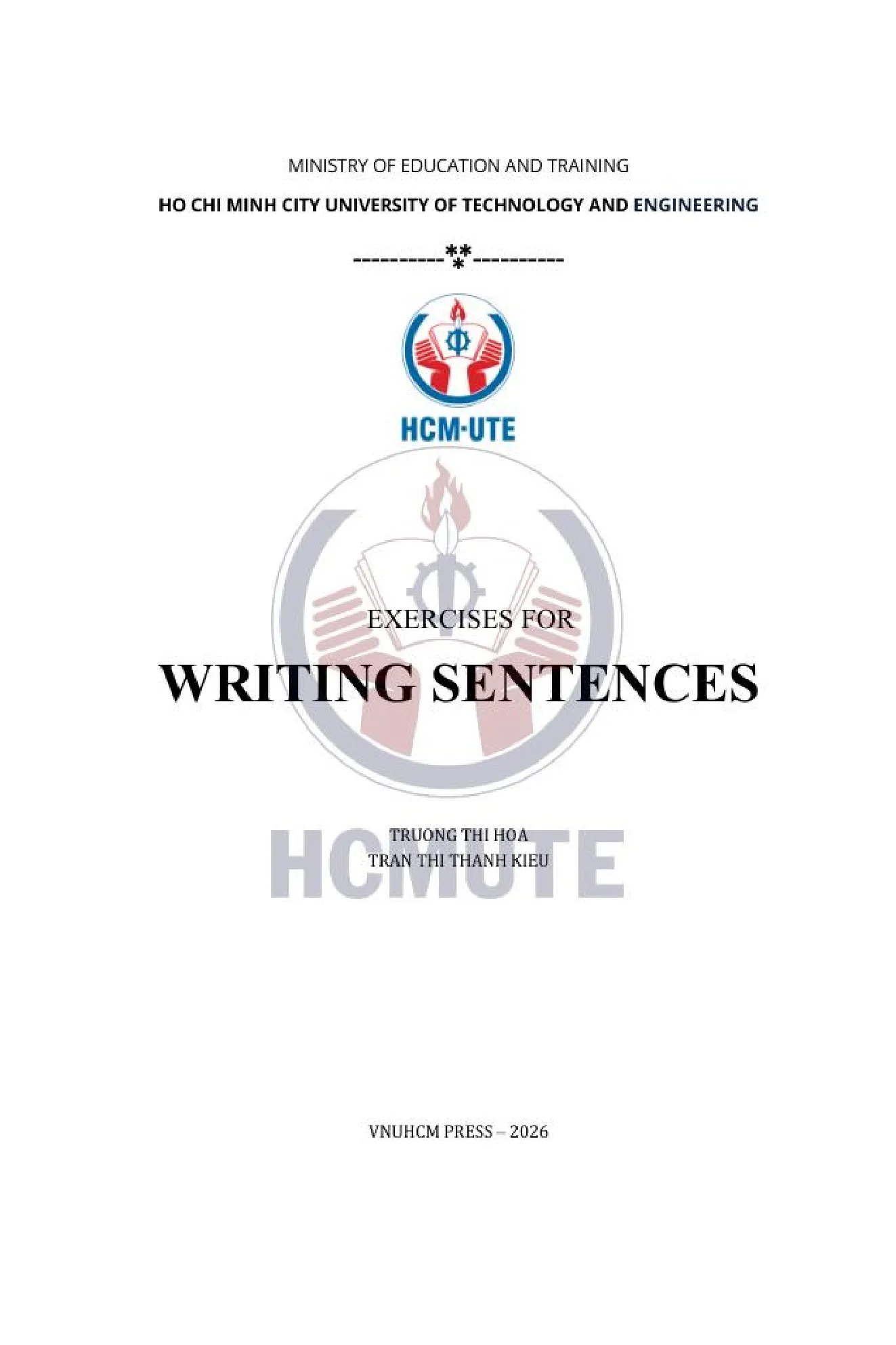 Exercises for writing sentences (HCMUTE) - Trang 2