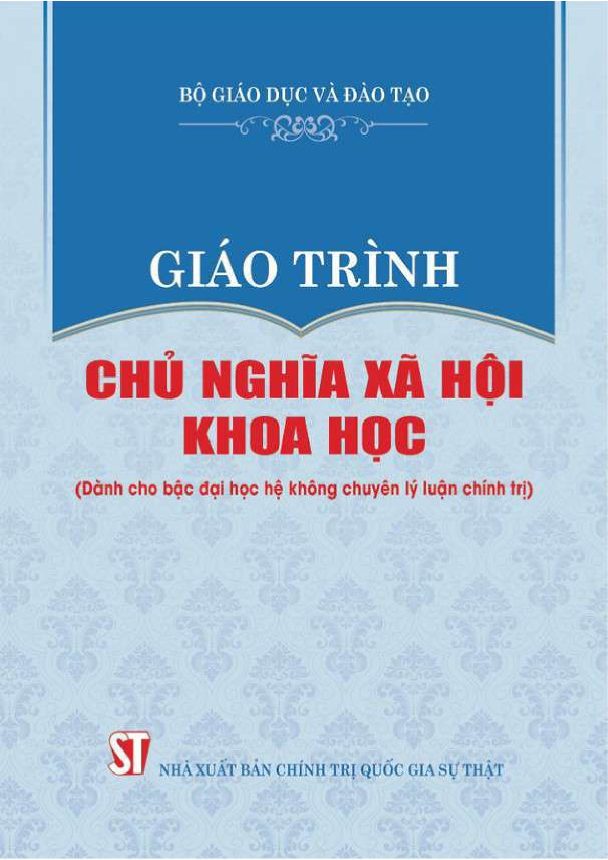 Giáo trình chủ nghĩa xã hội khoa học - Trang 1
