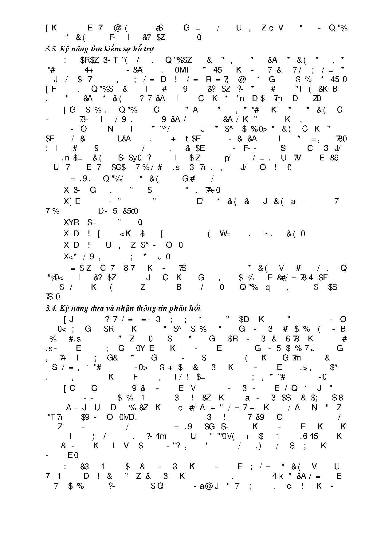 Giao tiếp sư phạm (Giáo trình bồi dưỡng nghiệp vụ sư phạm dạy trình độ cao đẳng, trình độ t (HCMUTE) - Trang 39