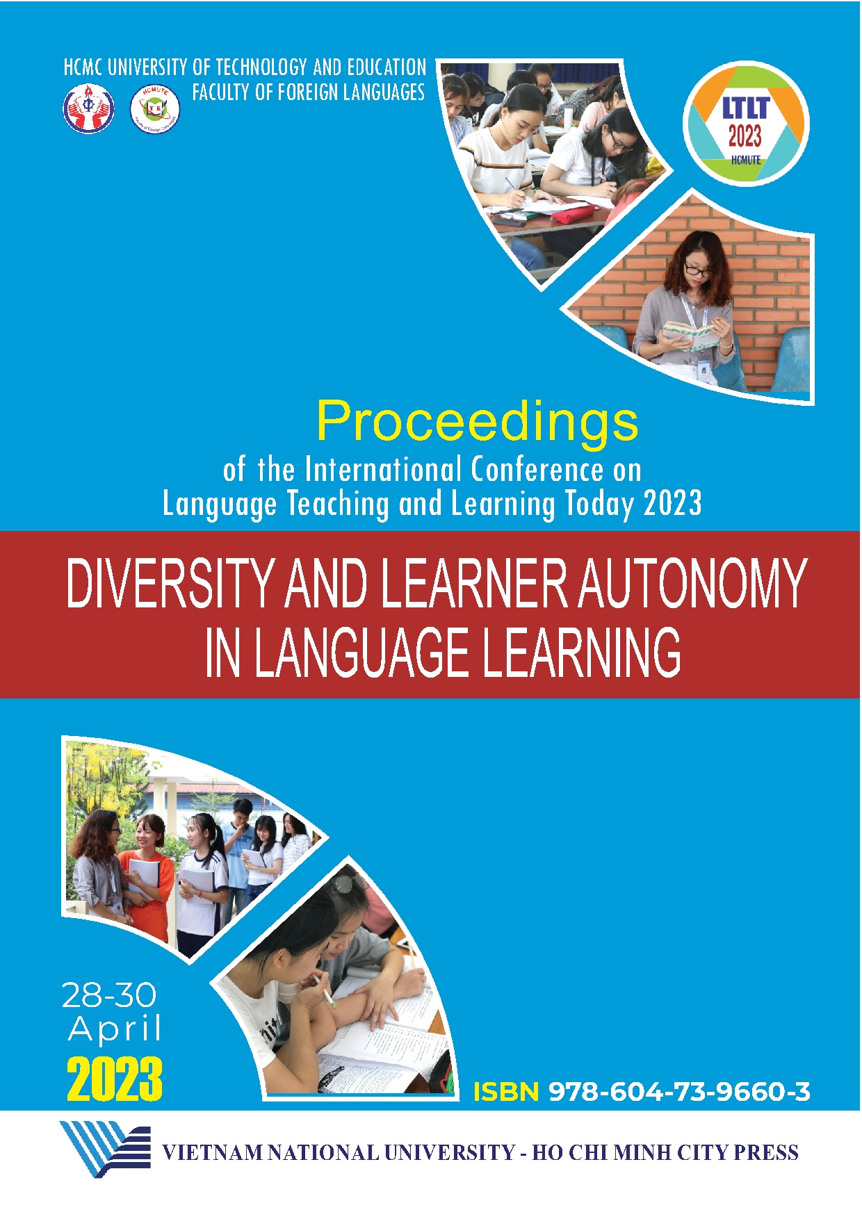Proceedings of the International Conference on Language Teaching and Learning Today 2023: D (HCMUTE)