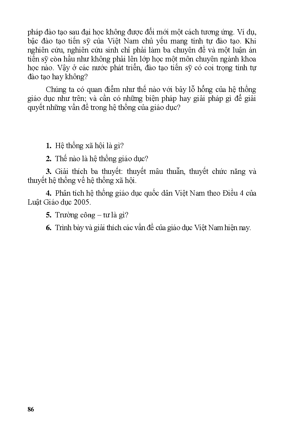 Giáo trình xã hội học giáo dục (HCMUTE) - Trang 86