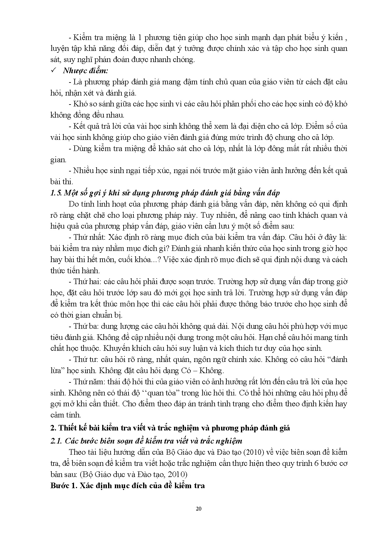 Đánh giá dạy học (Giáo trình bồi dưỡng nghiệp vụ sư phạm dạy trình độ cao đẳng, trình độ tr (HCMUTE) - Trang 28