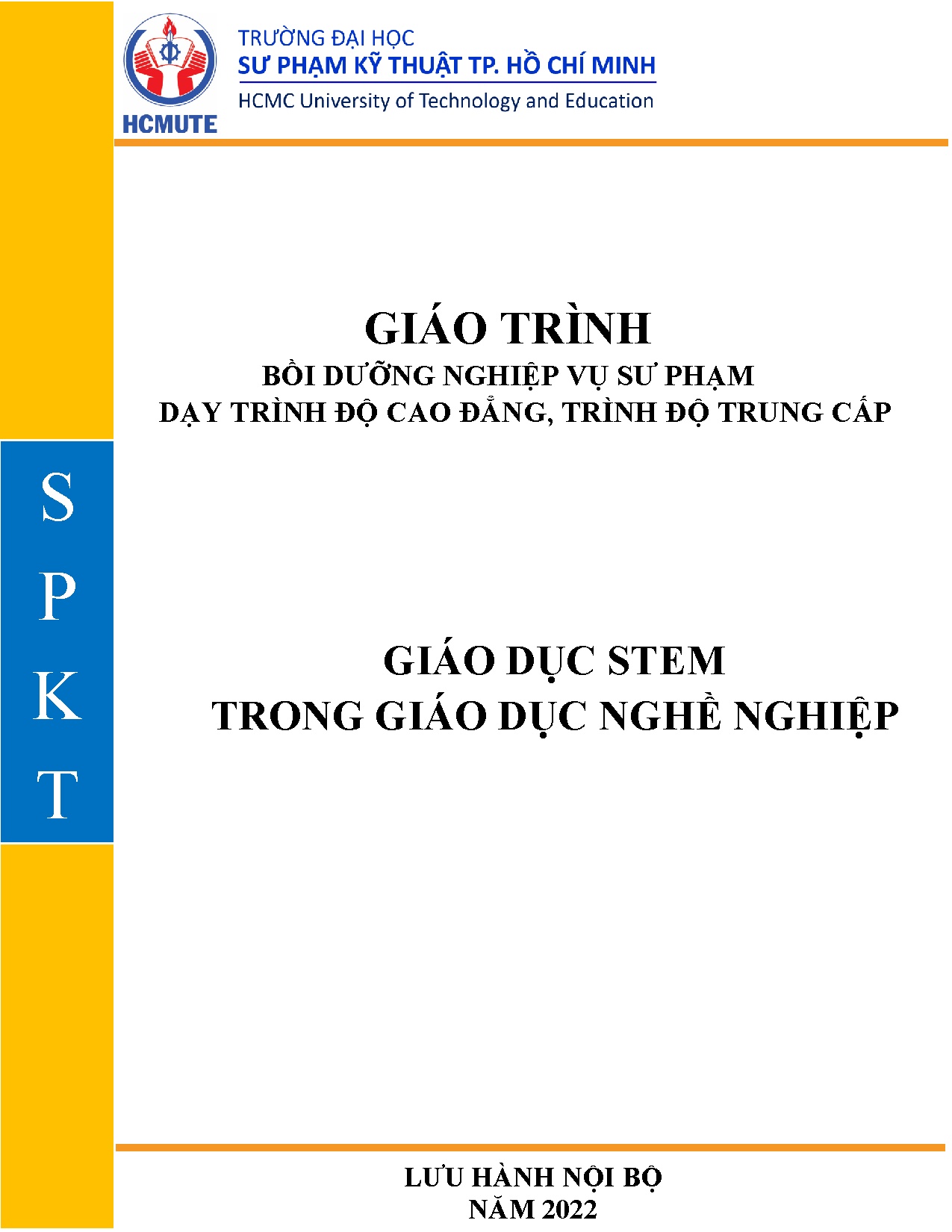 Giáo dục STEM trong giáo dục nghề nghiệp (Giáo trình bồi dưỡng nghiệp vụ sư phạm dạy trình (HCMUTE)