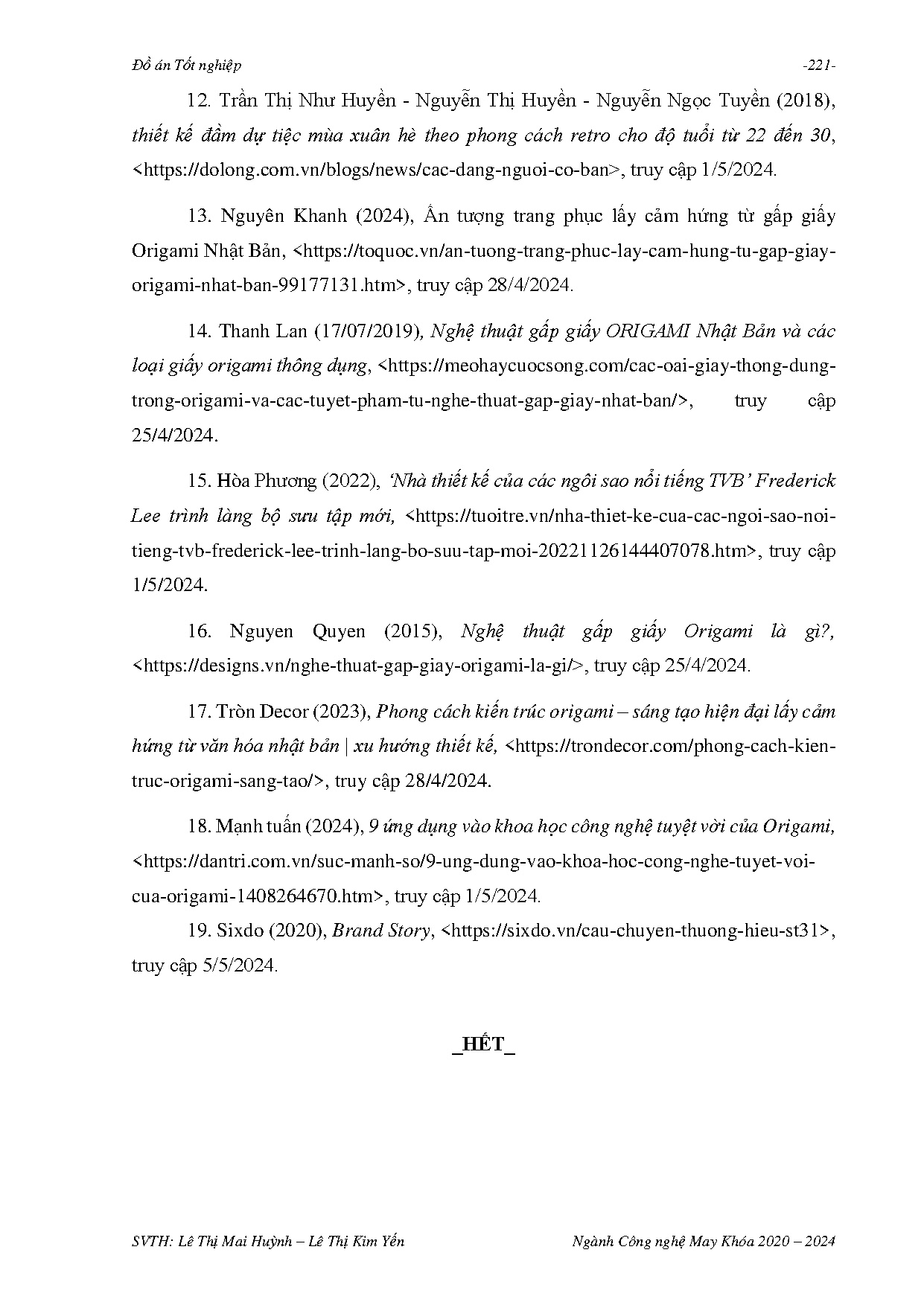 Ảnh một số trang tài liệu