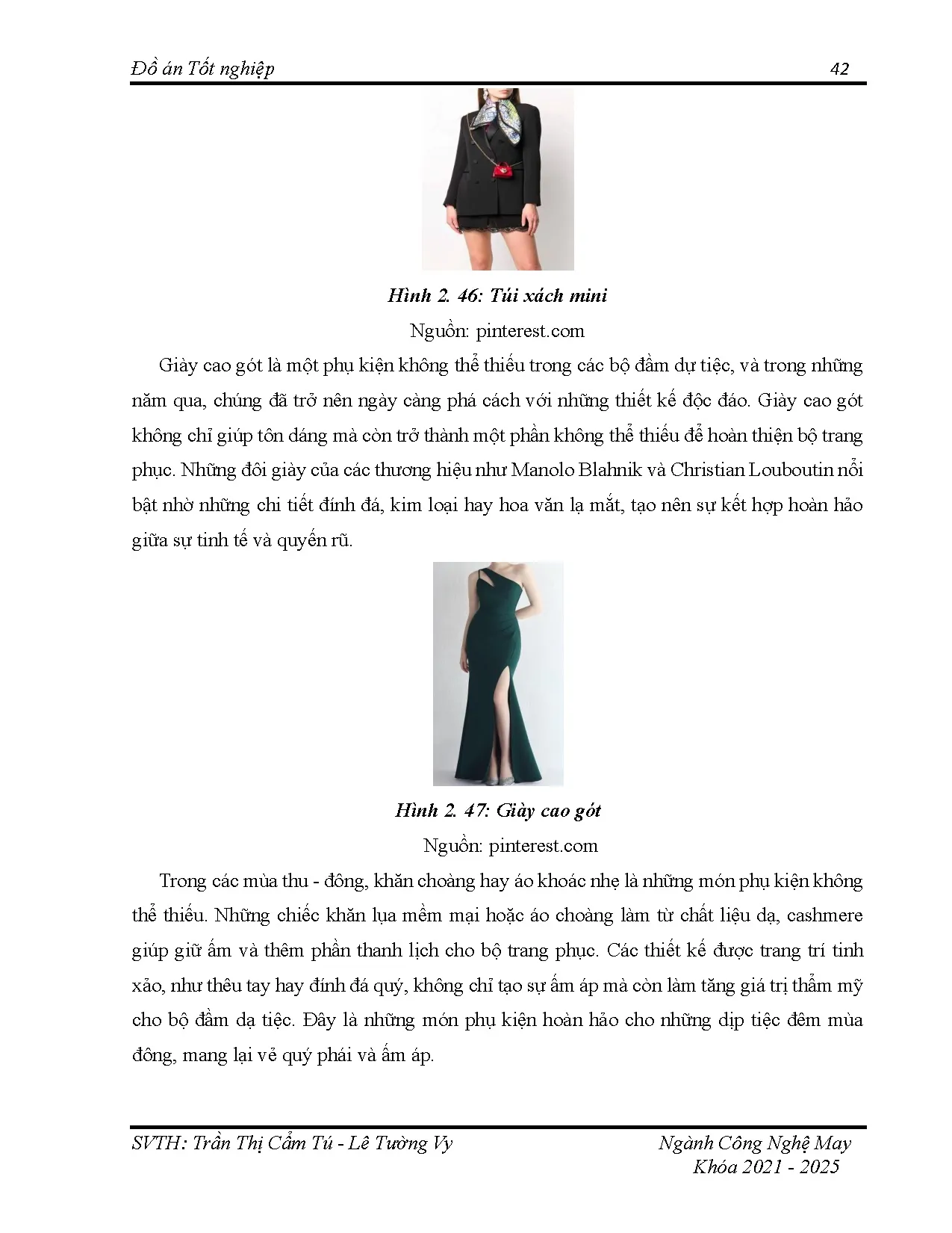 Đồ án tốt nghiệp - Thiết kế đầm dự tiệc lấy cảm hứng từ cánh bướm cho nữ độ tuổi từ 18 đến 25 - Trang 65