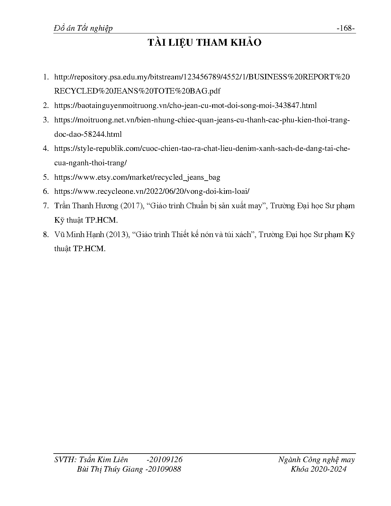 Ảnh một số trang tài liệu