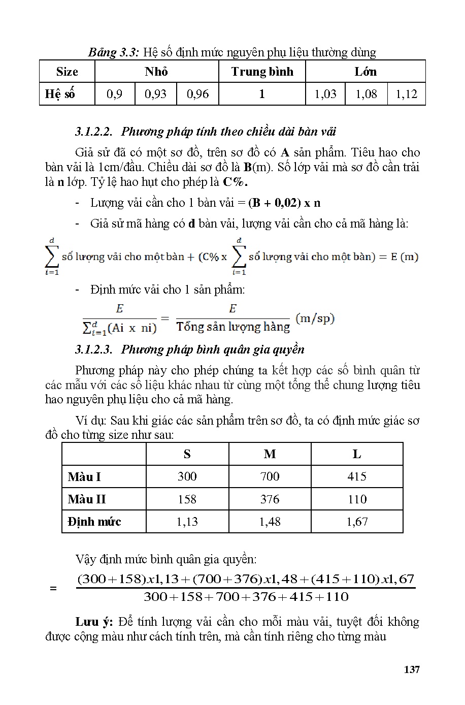 Giáo trình chuẩn bị sản xuất may (HCMUTE) - Trang 139