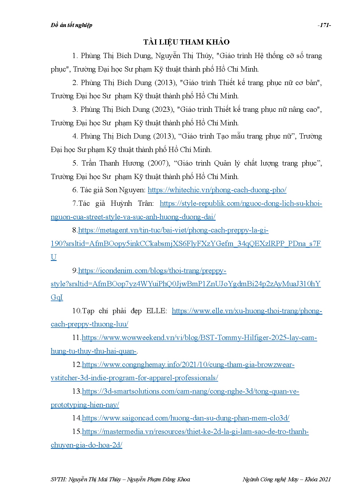 Đồ án tốt nghiệp - Thiết kế bộ sưu tập trang phục dạo phố lấy cảm hứng từ phong cách PCNTĐT 1 - 2 T - Trang 196