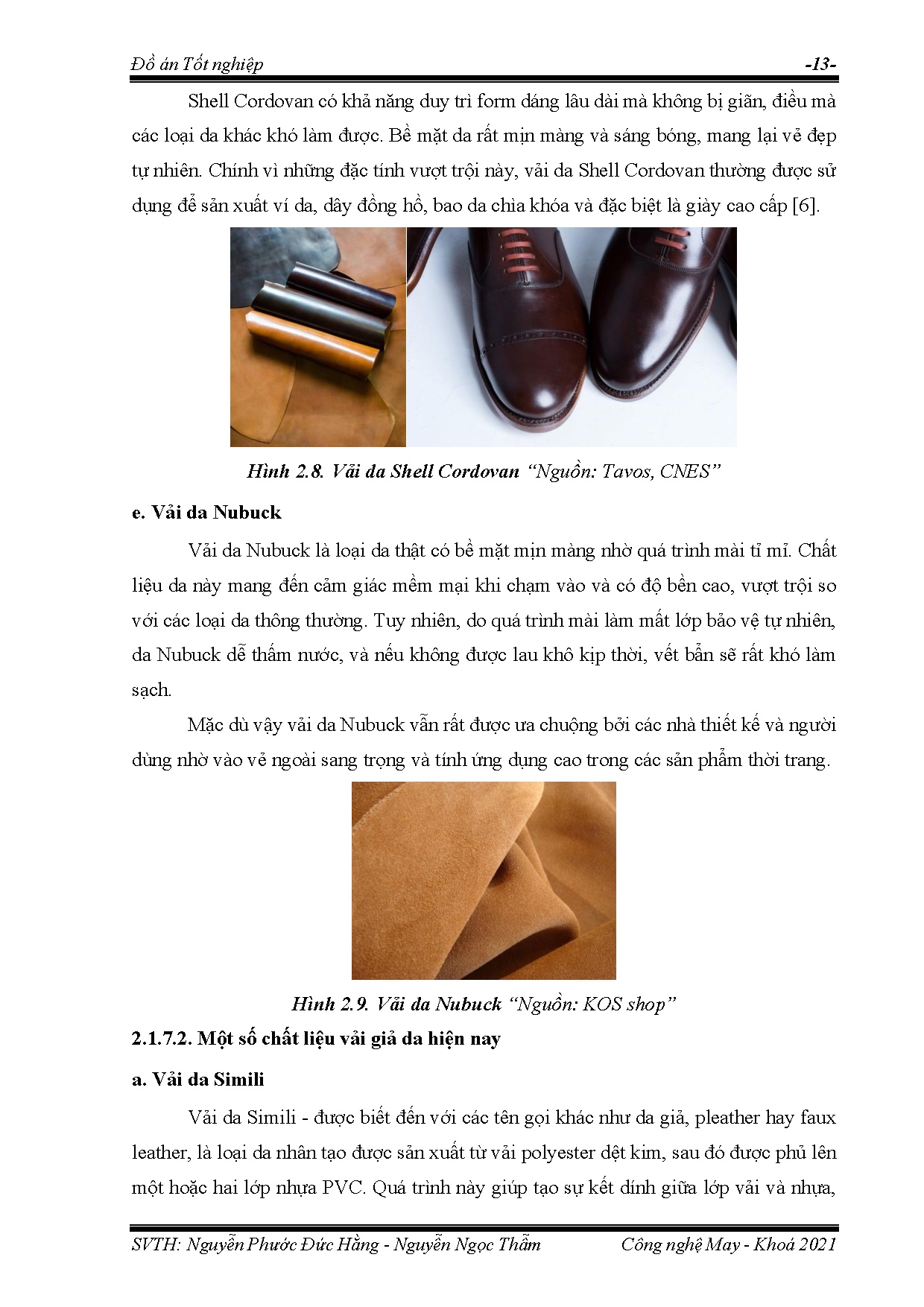 Đồ án tốt nghiệp - Chế tạo vải giả da từ hỗn hợp xơ bông và Alginate làm vật liệu may túi xách - Trang 37