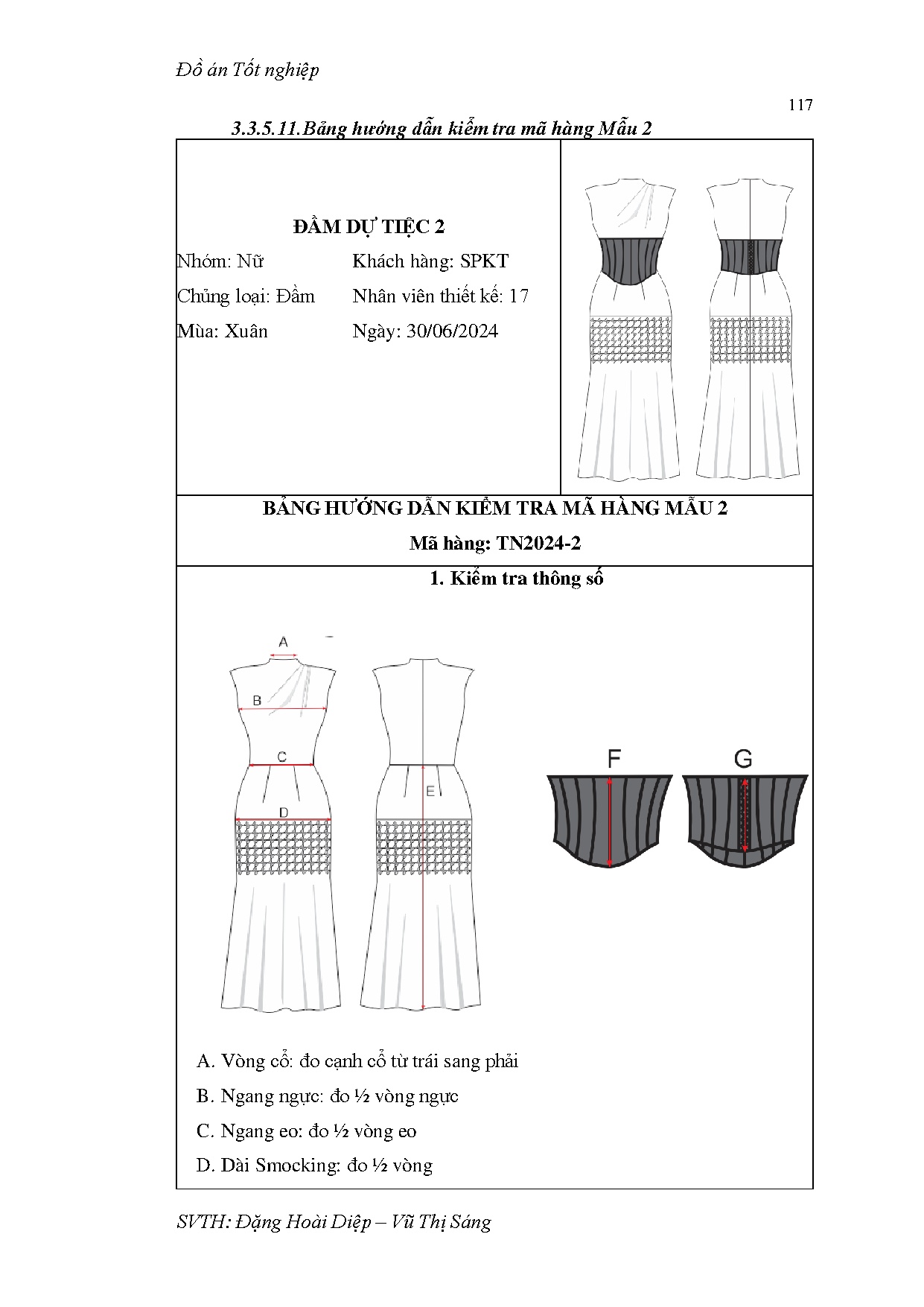 Đồ án tốt nghiệp - Thiết kế trang phục dự tiệc lấy cảm húng từ corset và nghệ thuật SCNT 2 - 3 T - Trang 135