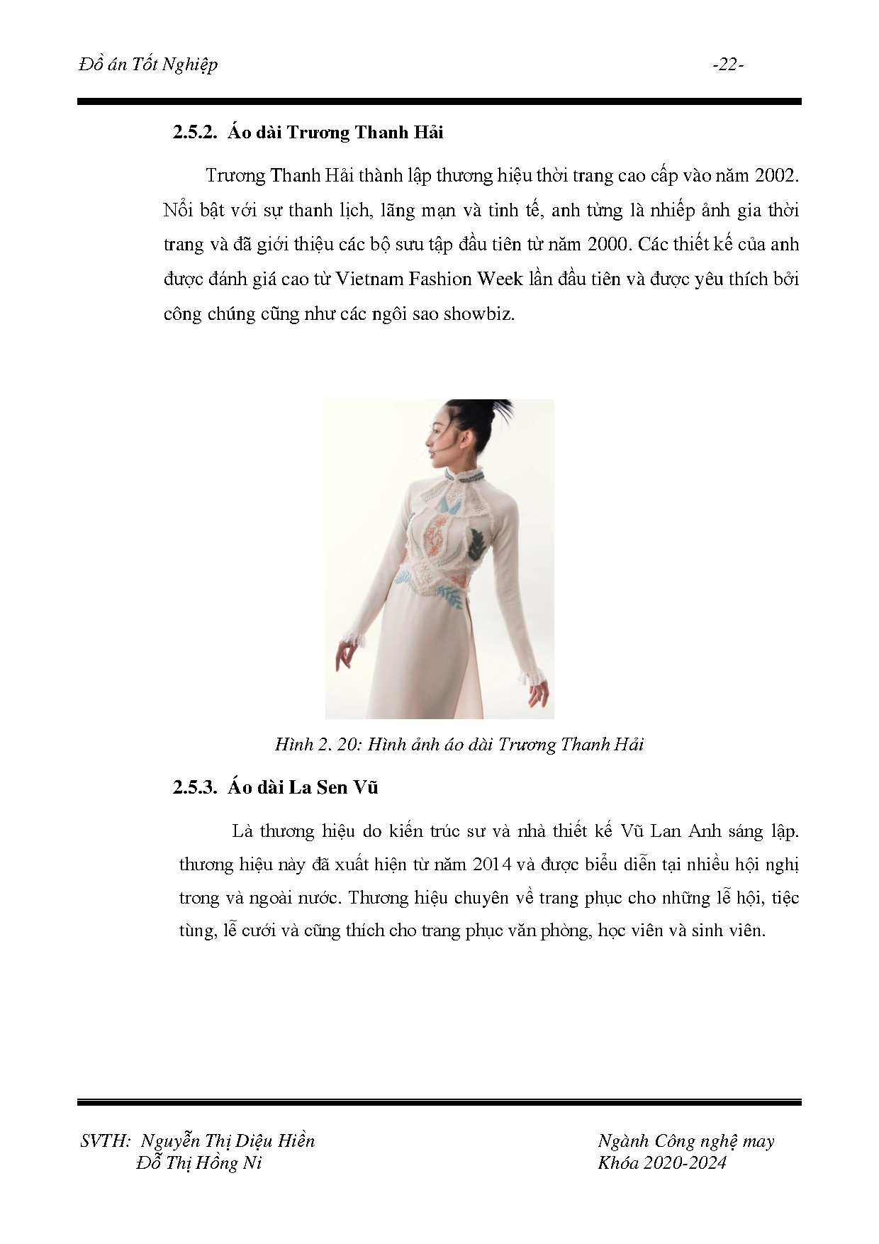 Đồ án tốt nghiệp - Thiết kế áo dài biến kiểu ứng dụng kỹ thuật xoay pen dành cho nữ độ tuổi từ 18-25 - Trang 42